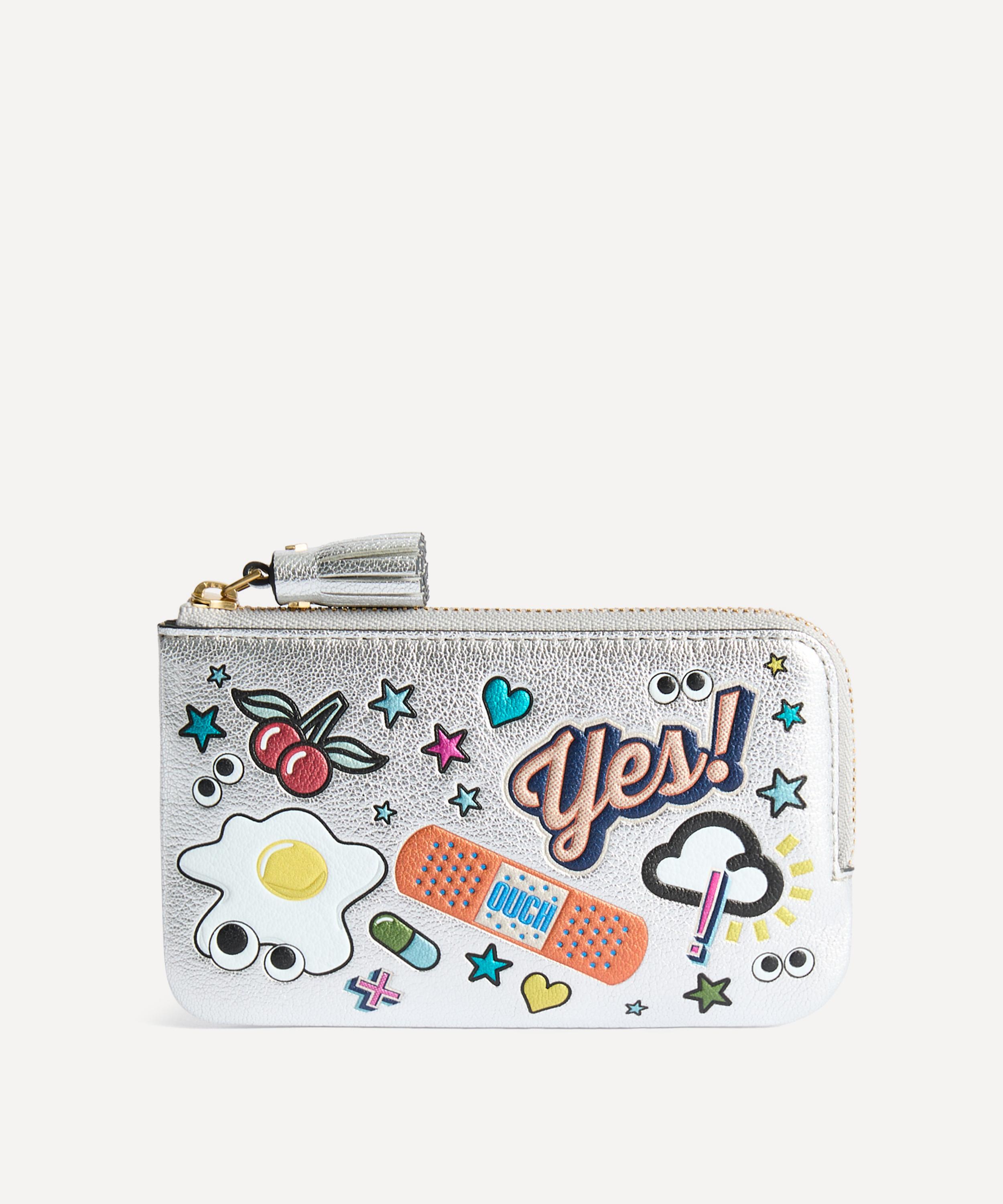 Anya Hindmarch - All-Over Stickers Zip Loose Pocket