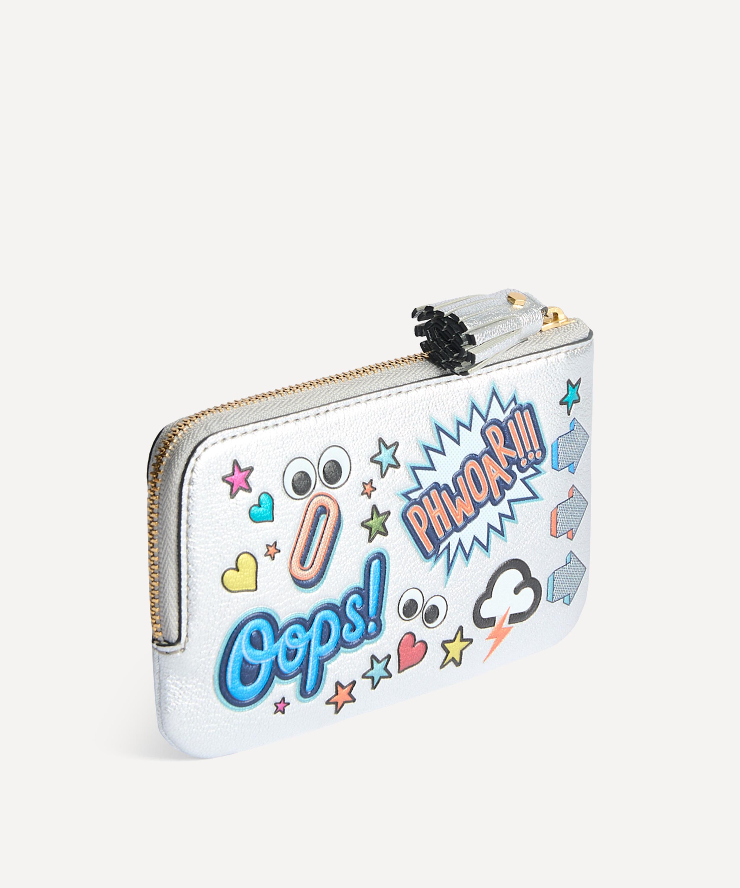 Anya Hindmarch - All-Over Stickers Zip Loose Pocket image number 1