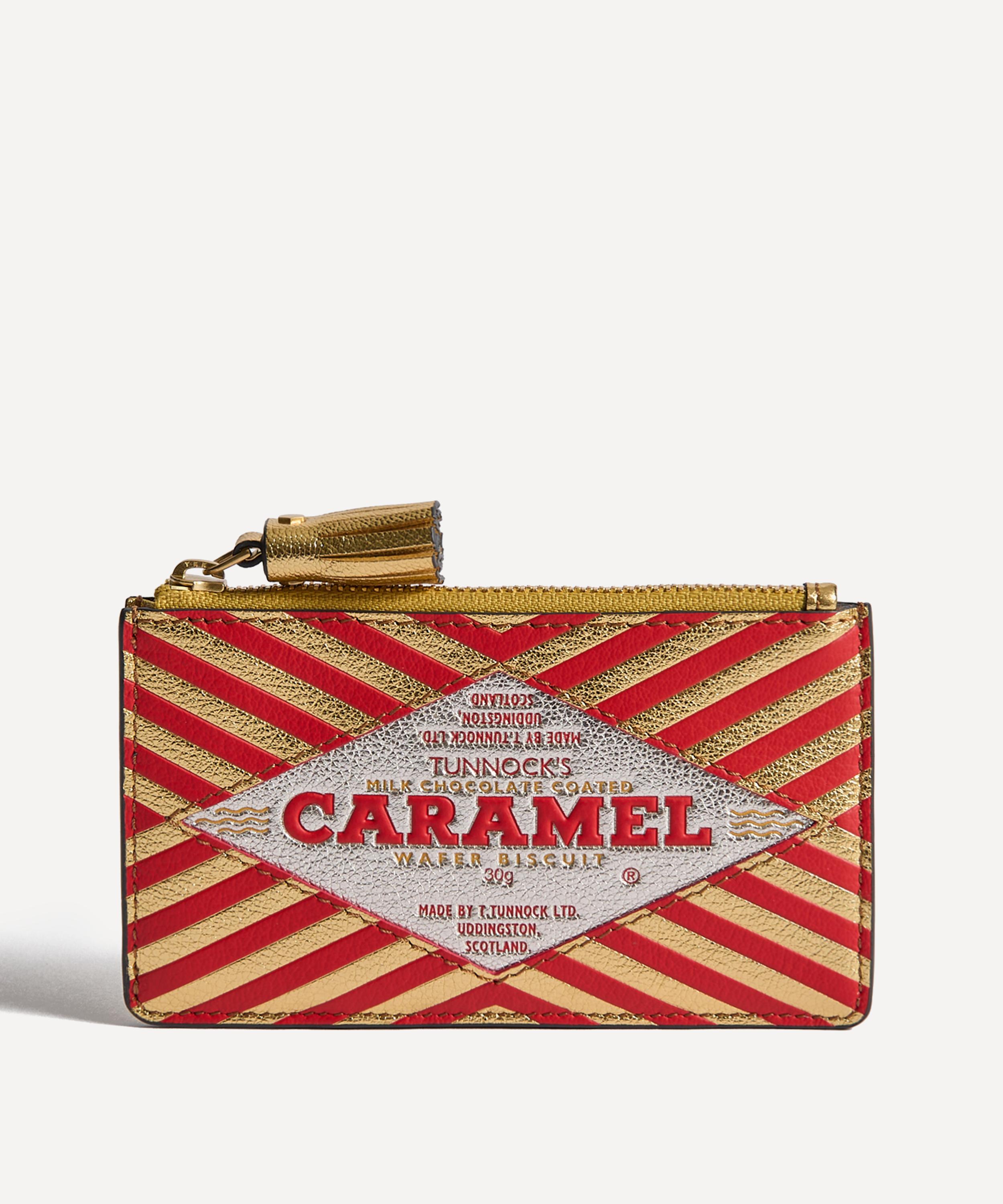 Anya Hindmarch - Anya Brands Tunnock&rsquo;s Caramel Zip Card Case image number 0