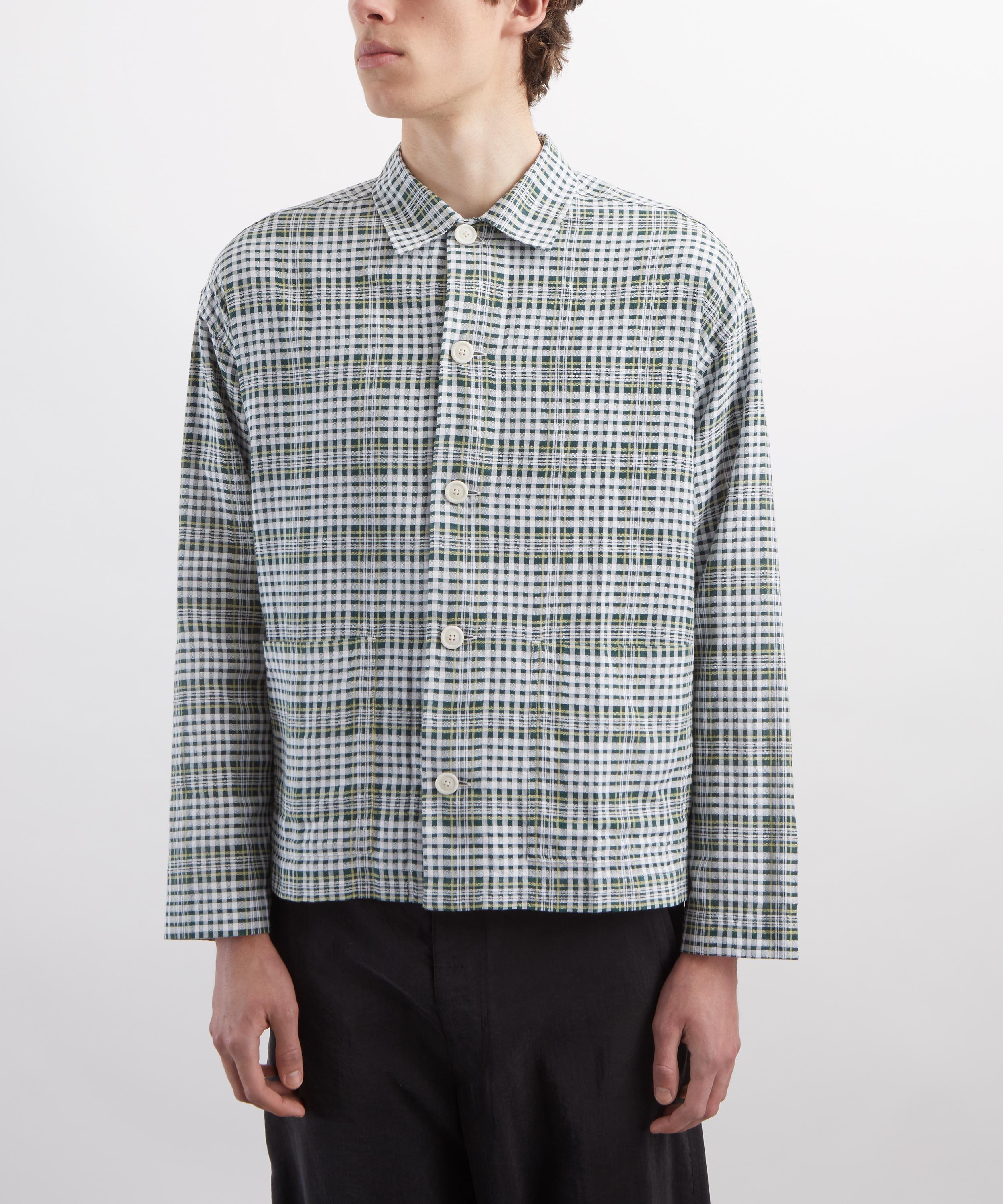 YMC - PJ Check Overshirt image number 2