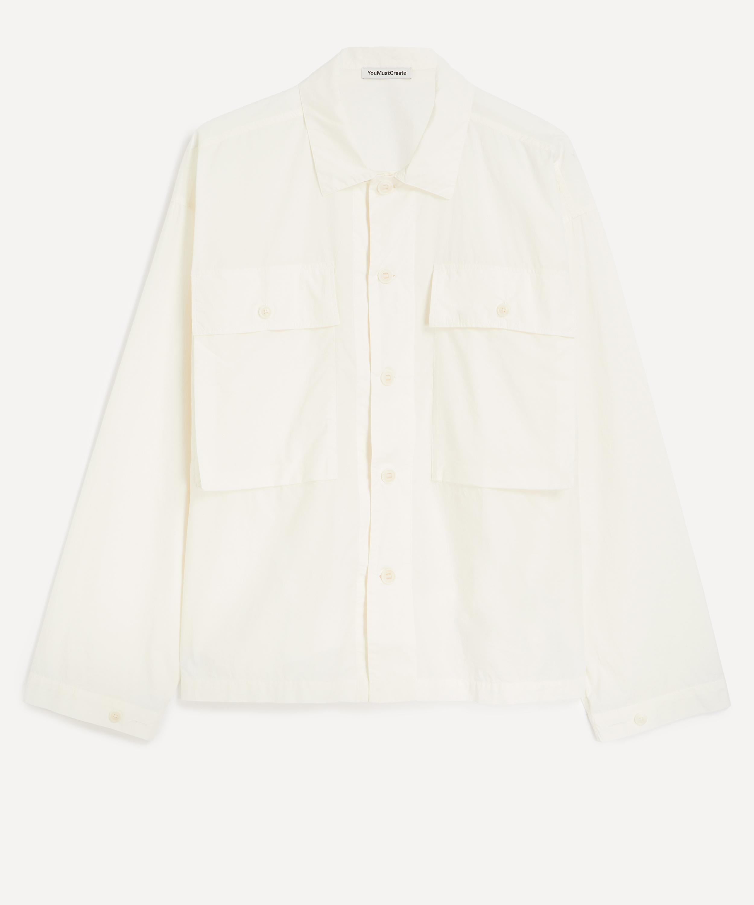 YMC - White Military Shirt