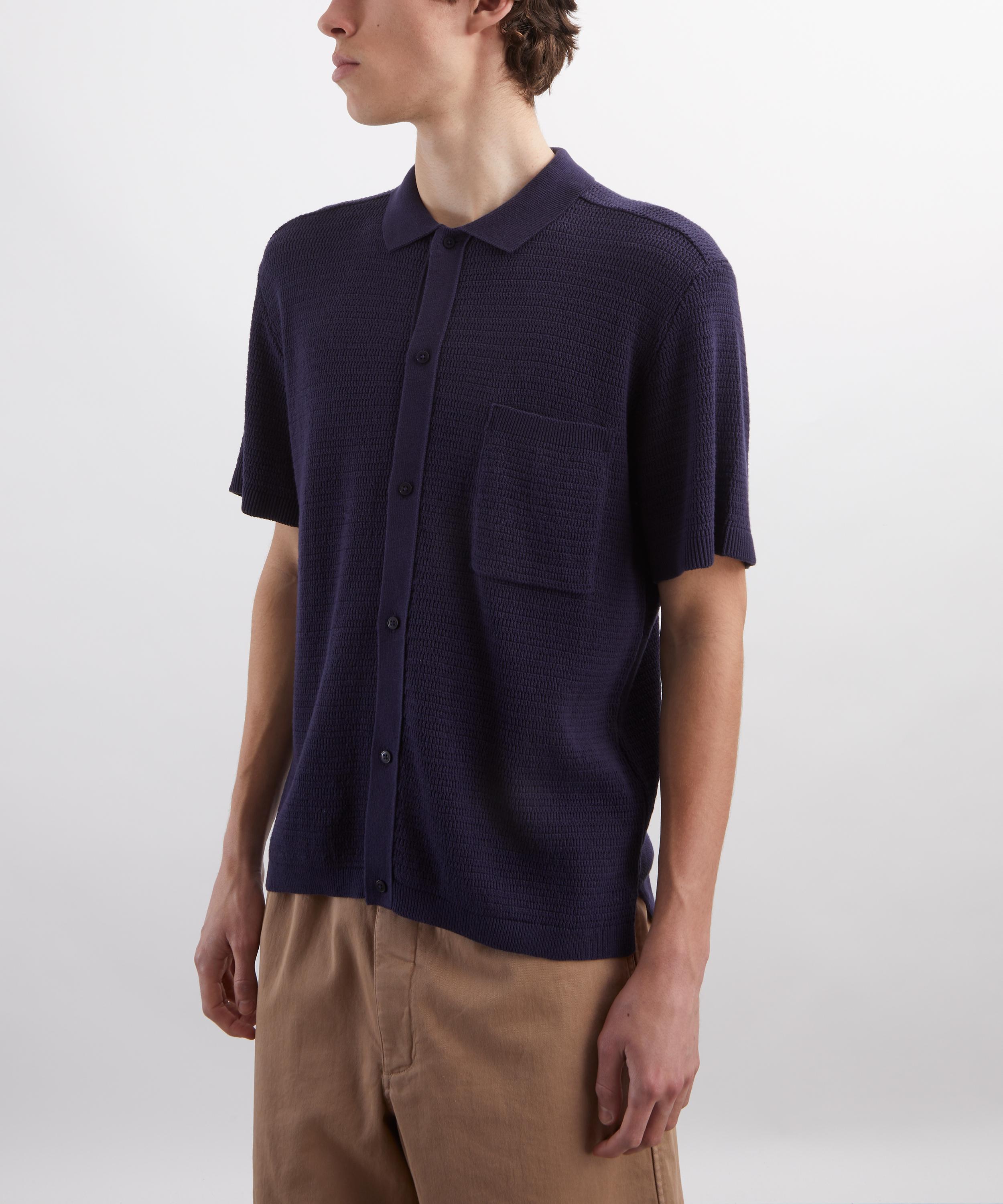 YMC - Mitchum Knit Short-Sleeve Shirt image number 2
