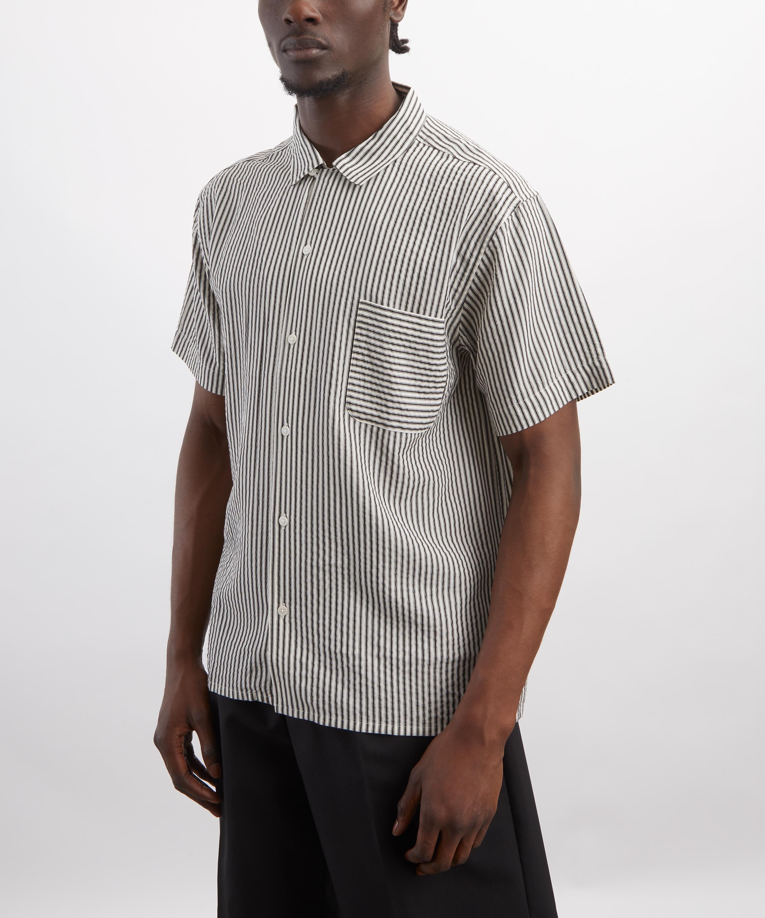 YMC - Malick Striped Short-Sleeve Shirt image number 2