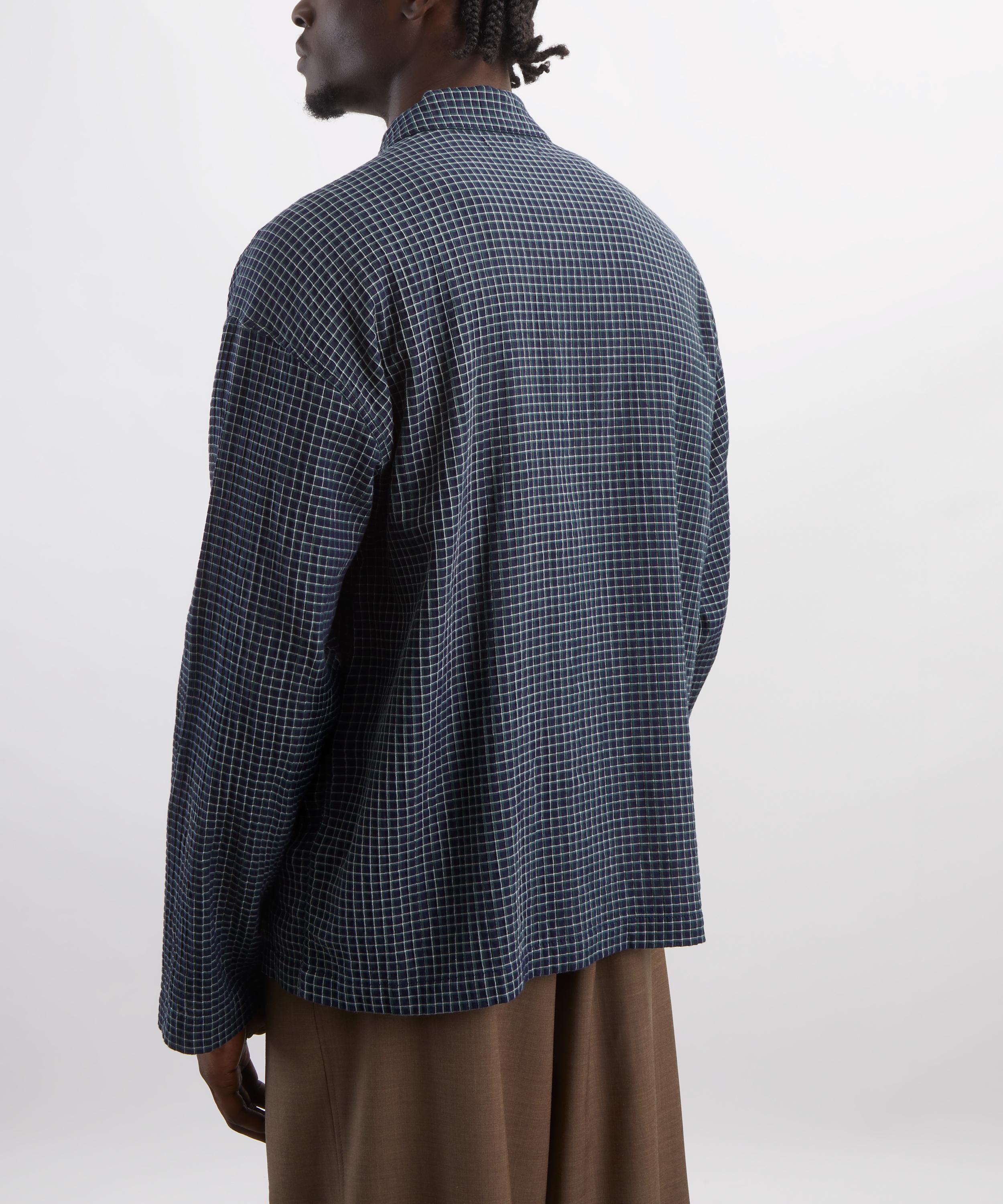 YMC - PJ Check Overshirt image number 3