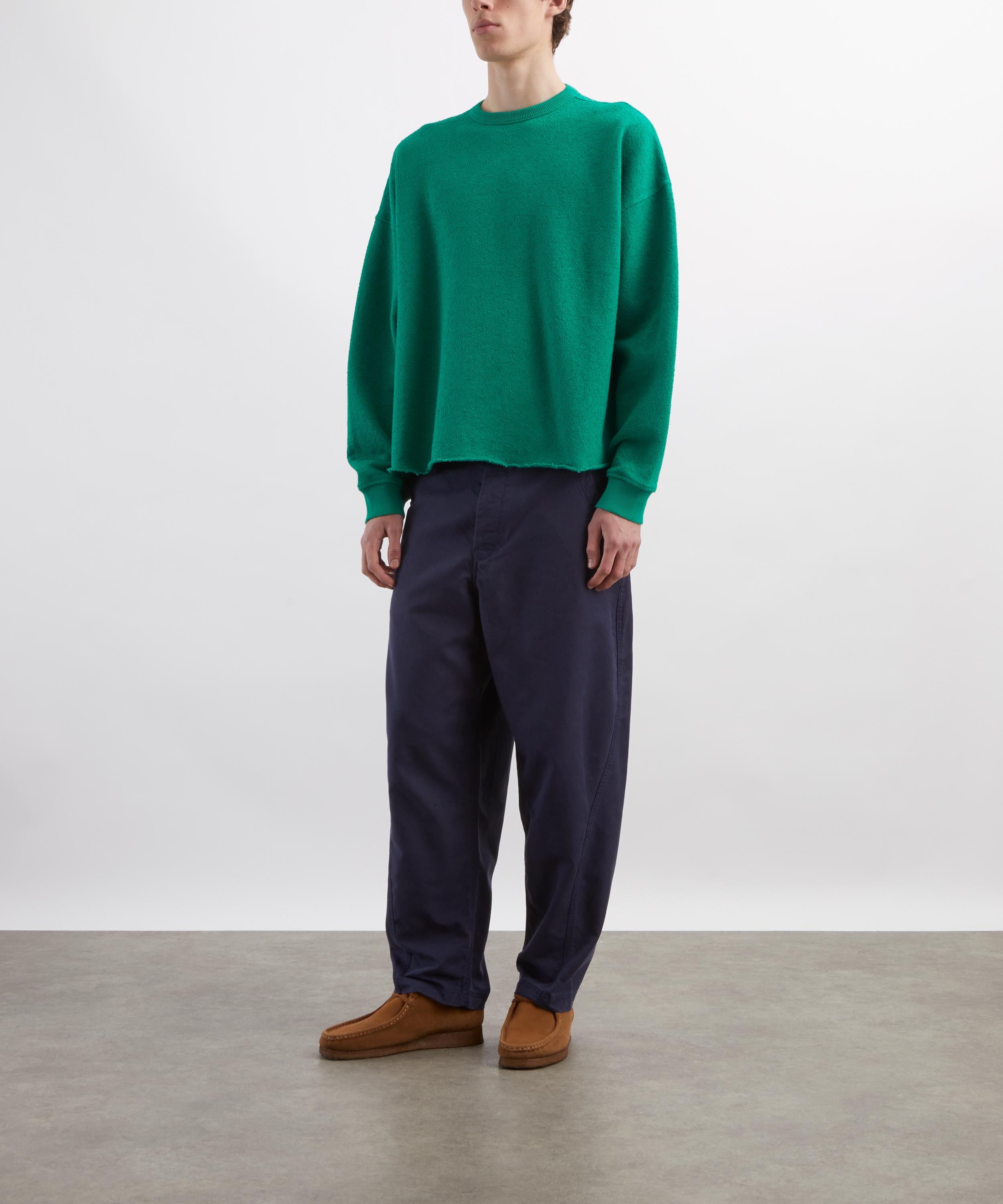 YMC - Green Studio Sweatshirt image number 1