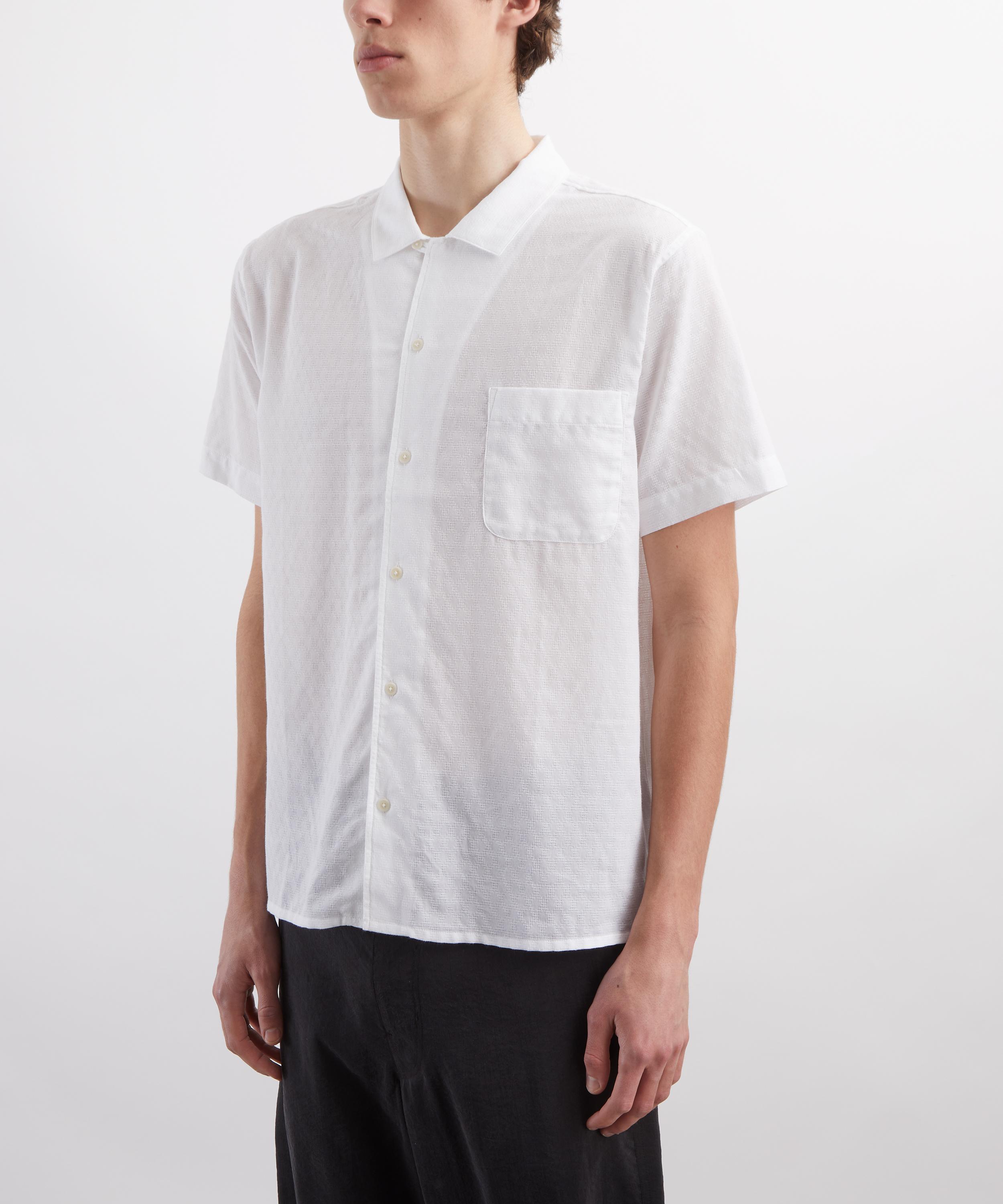 YMC - White Malick Shirt image number 2