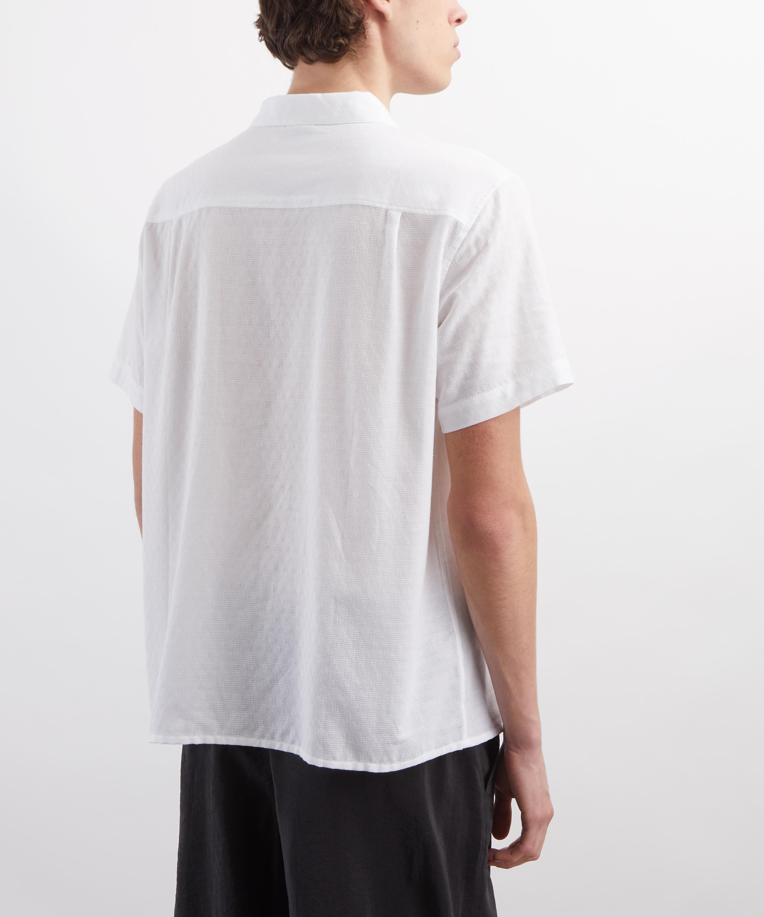 YMC - White Malick Shirt image number 3