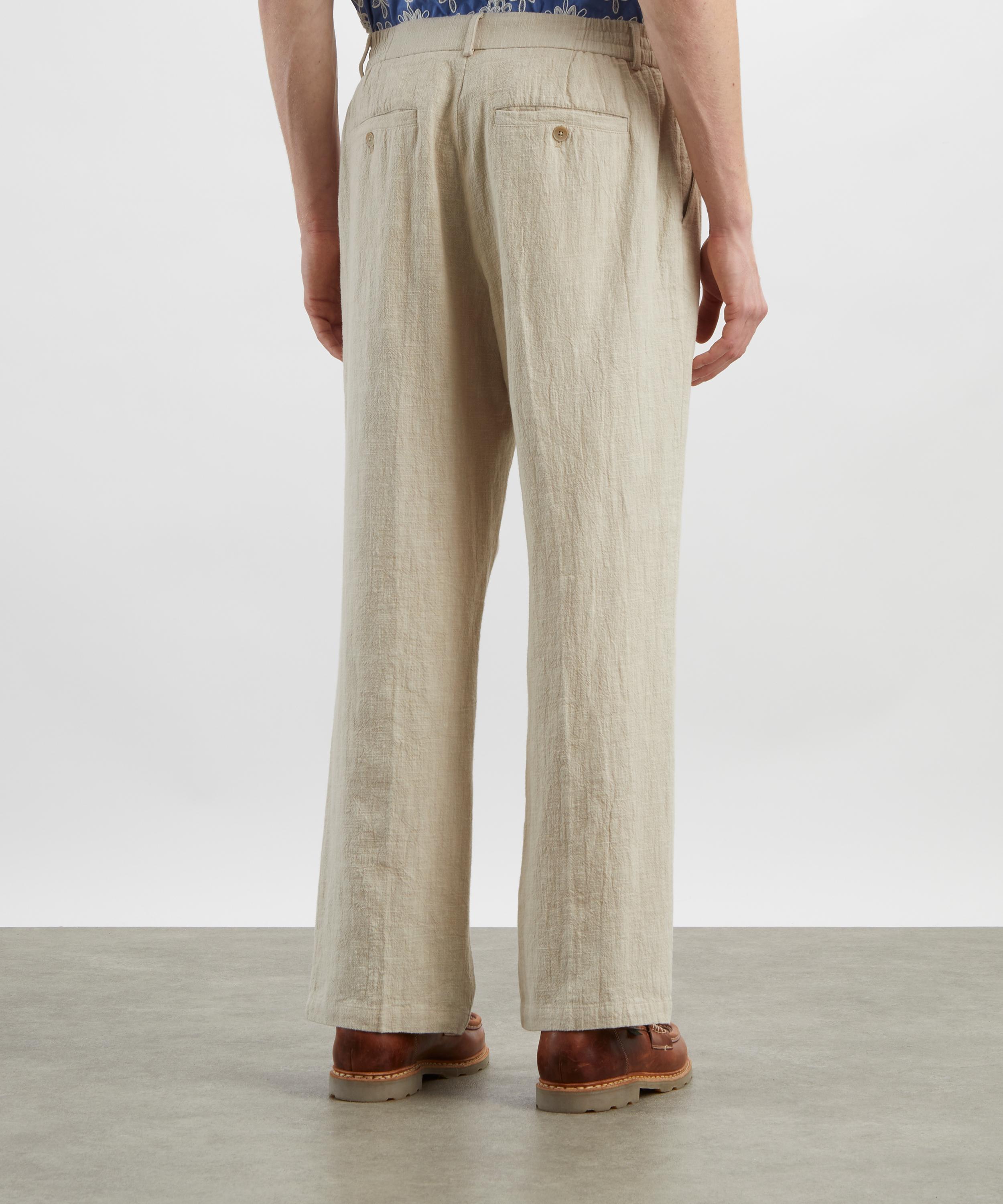 Wax London - Bayham Natural Trousers&nbsp; image number 3