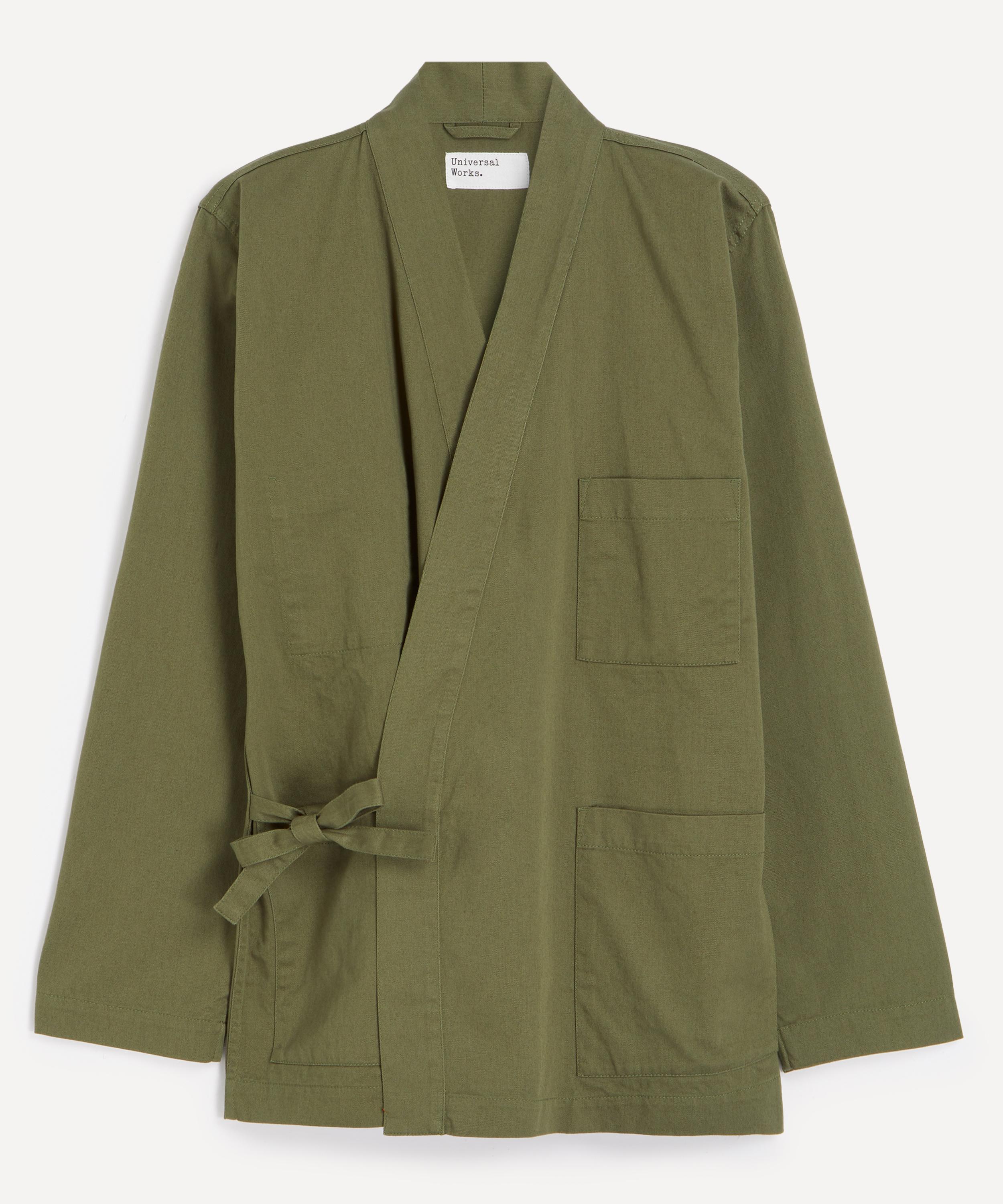 Universal Works - Light Olive Twill Kyoto Work Jacket