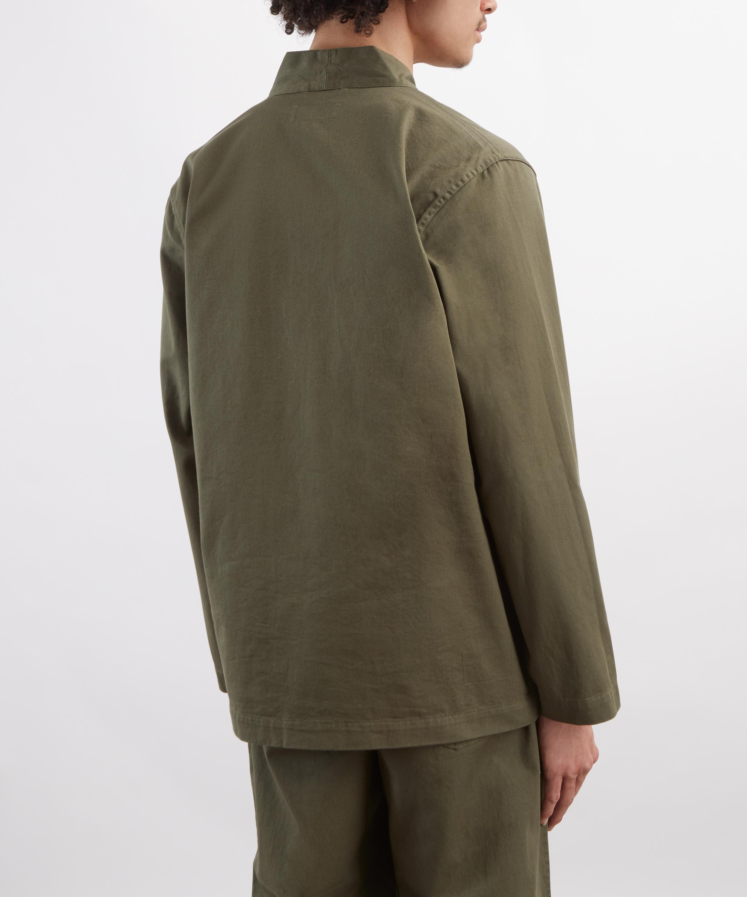 Universal Works - Light Olive Twill Kyoto Work Jacket image number 3