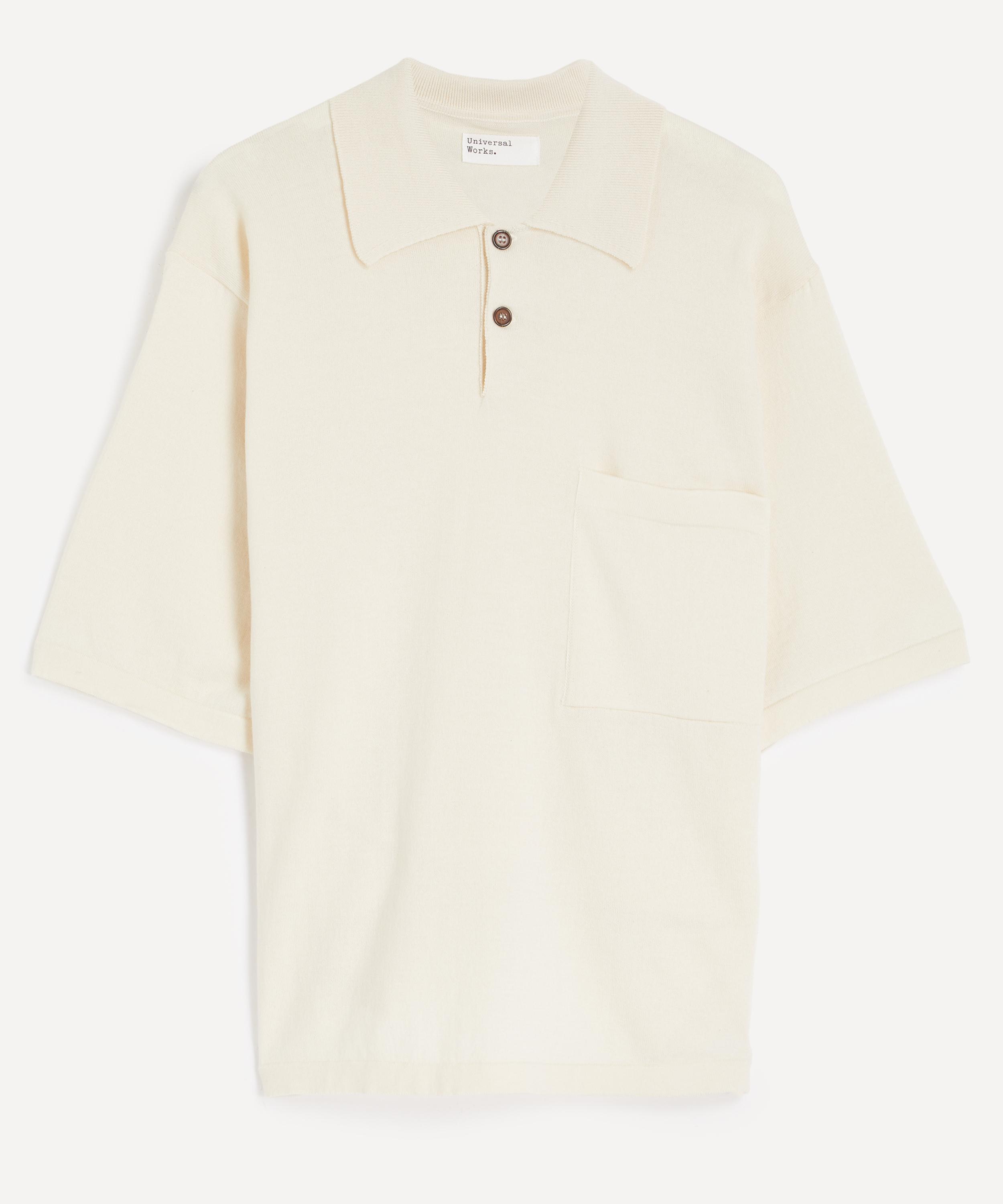 Universal Works - Ecru Woolcot Bio Pullover Knit Shirt