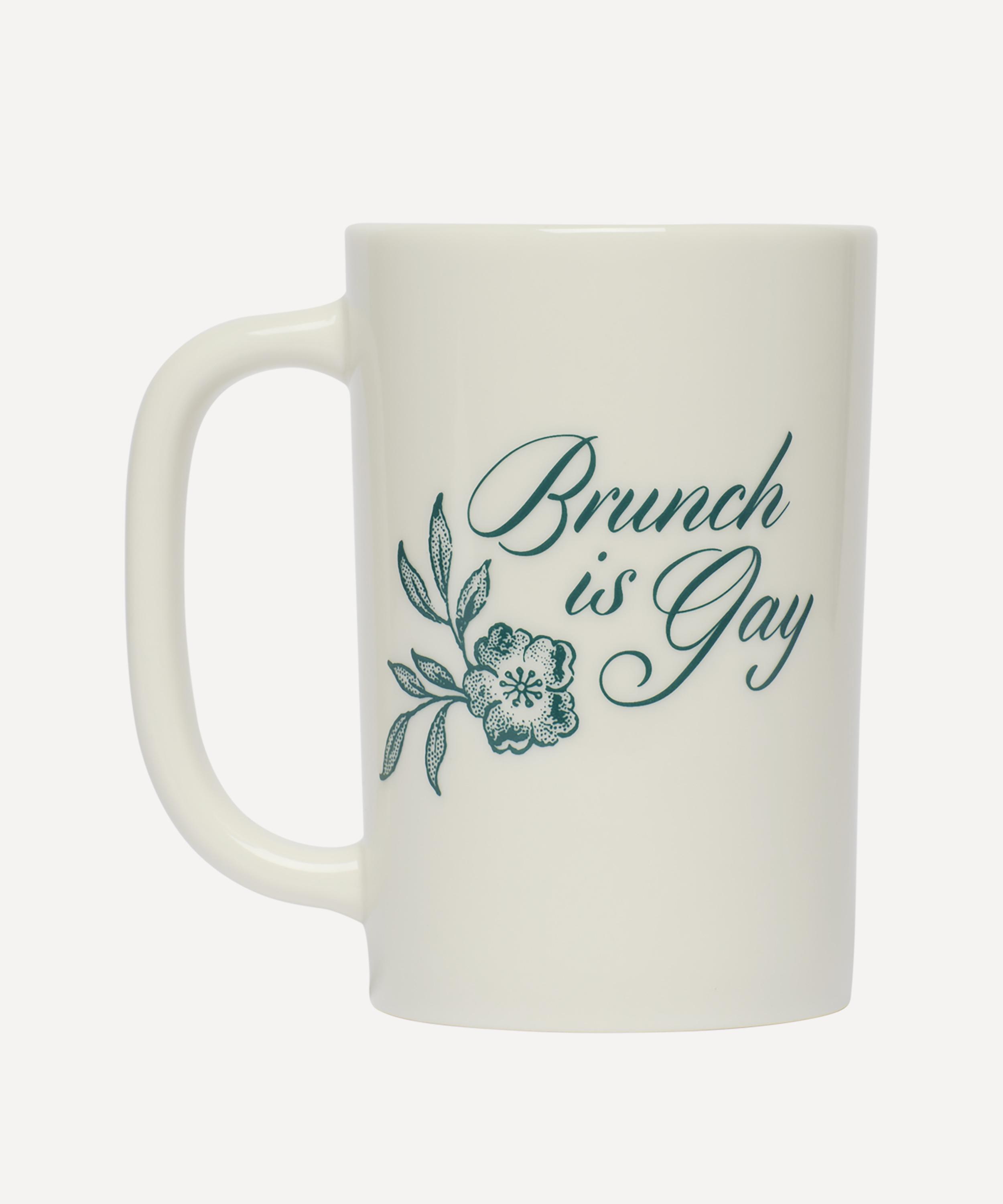 Fishs Eddy - Brunch is Gay Mug