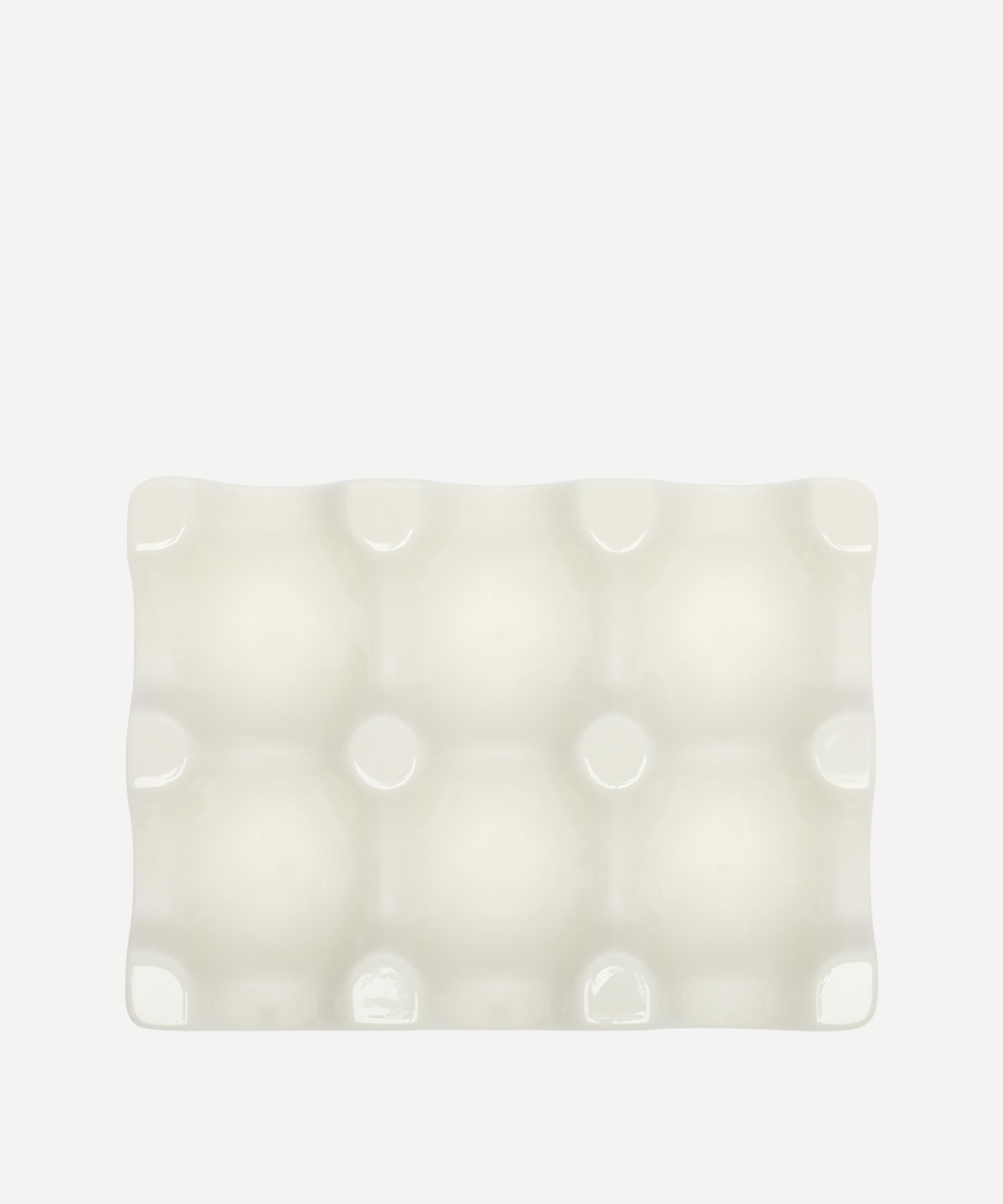 Fishs Eddy - White Egg Tray