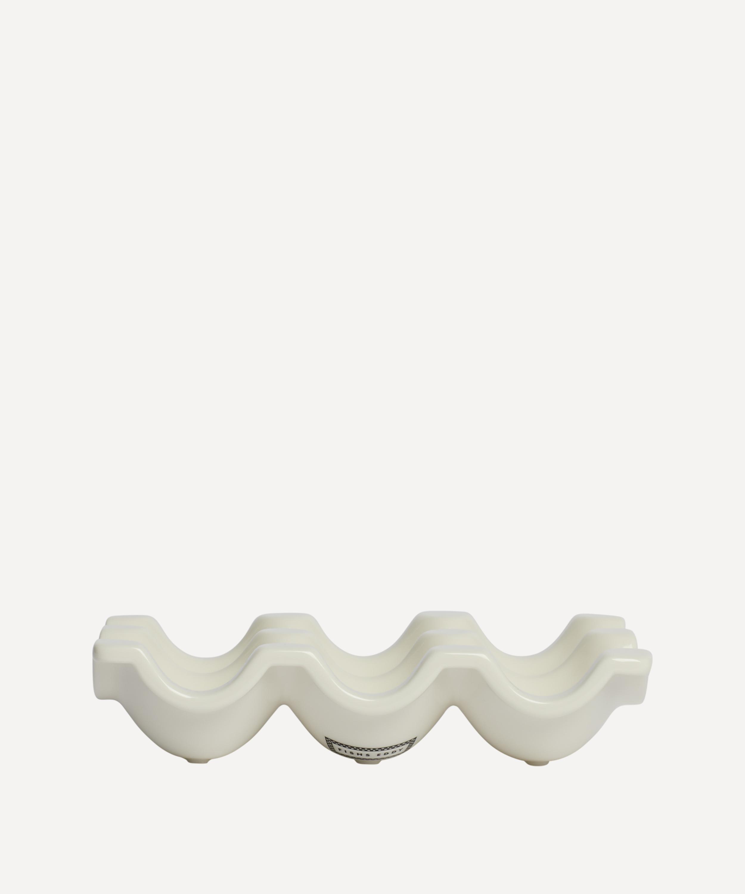 Fishs Eddy - White Egg Tray image number 2