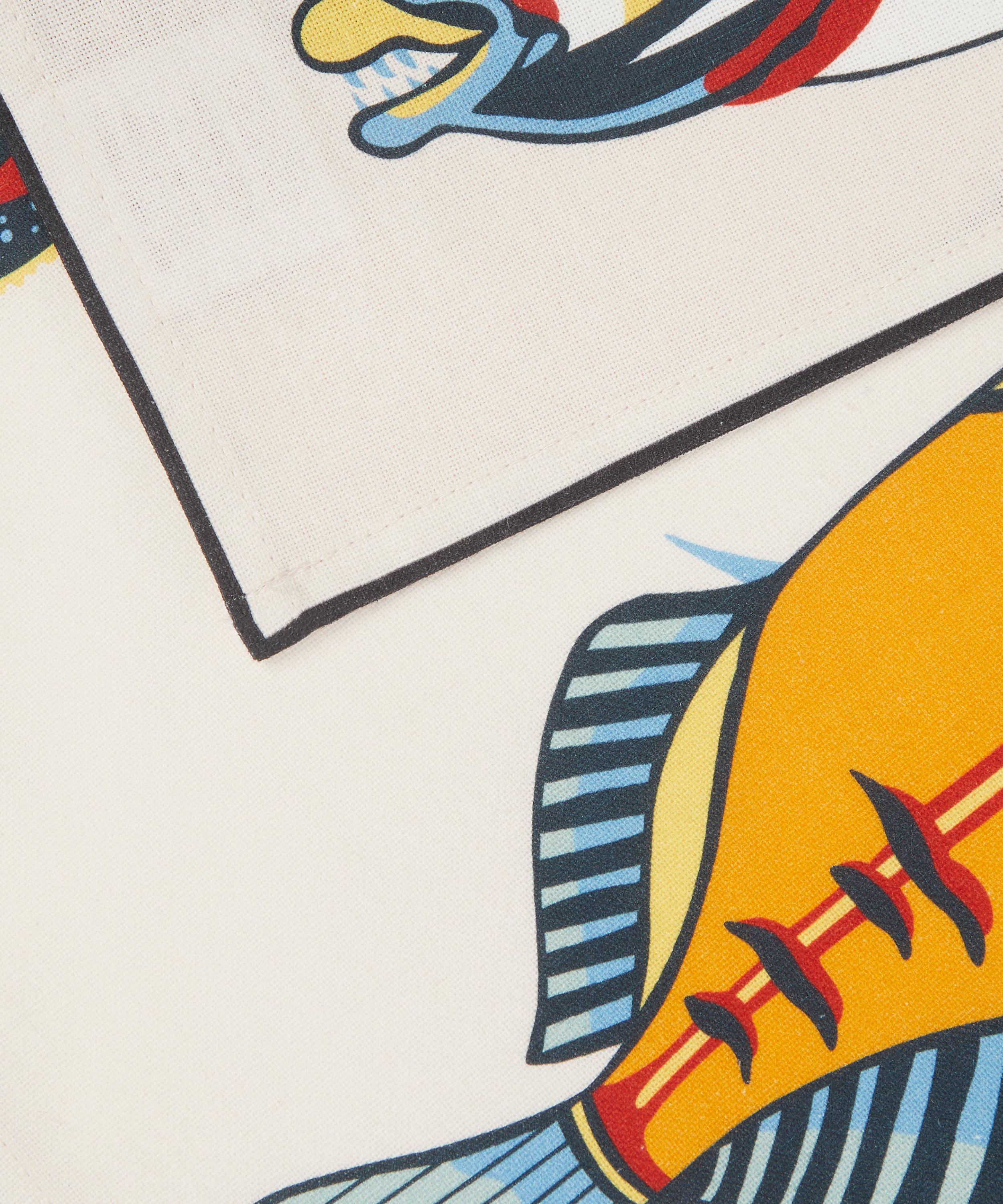Fishs Eddy - Museum Fish Tea Towel image number 3