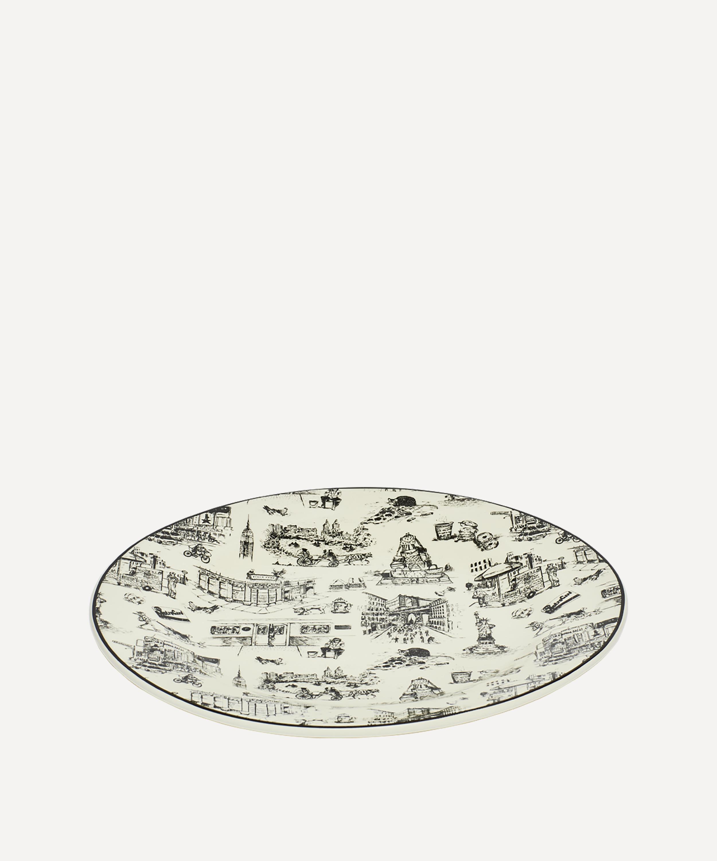 Fishs Eddy - NYC Toile Plate image number 2