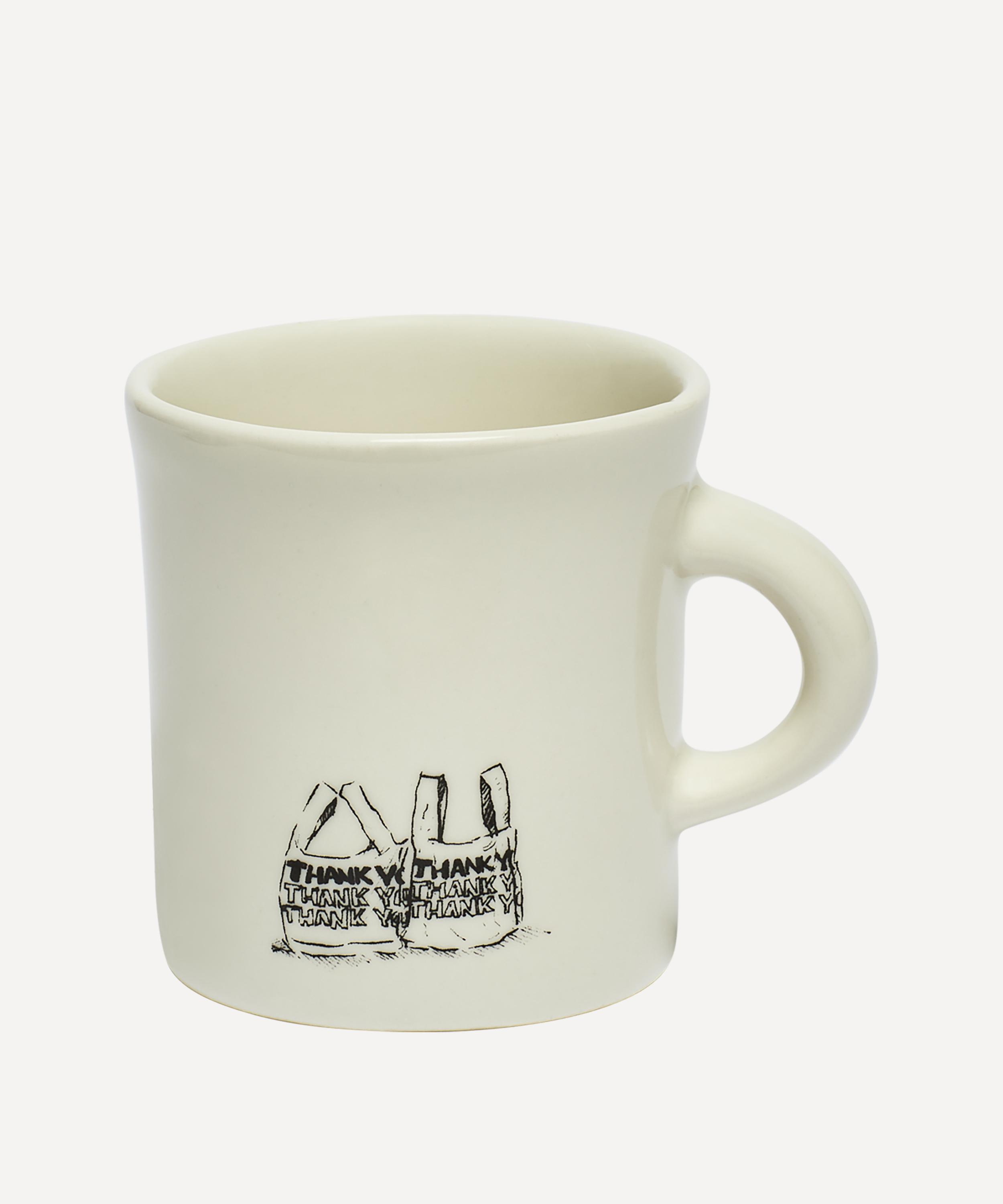 Fishs Eddy - NYC Toile Pizza Rat Mug image number 1