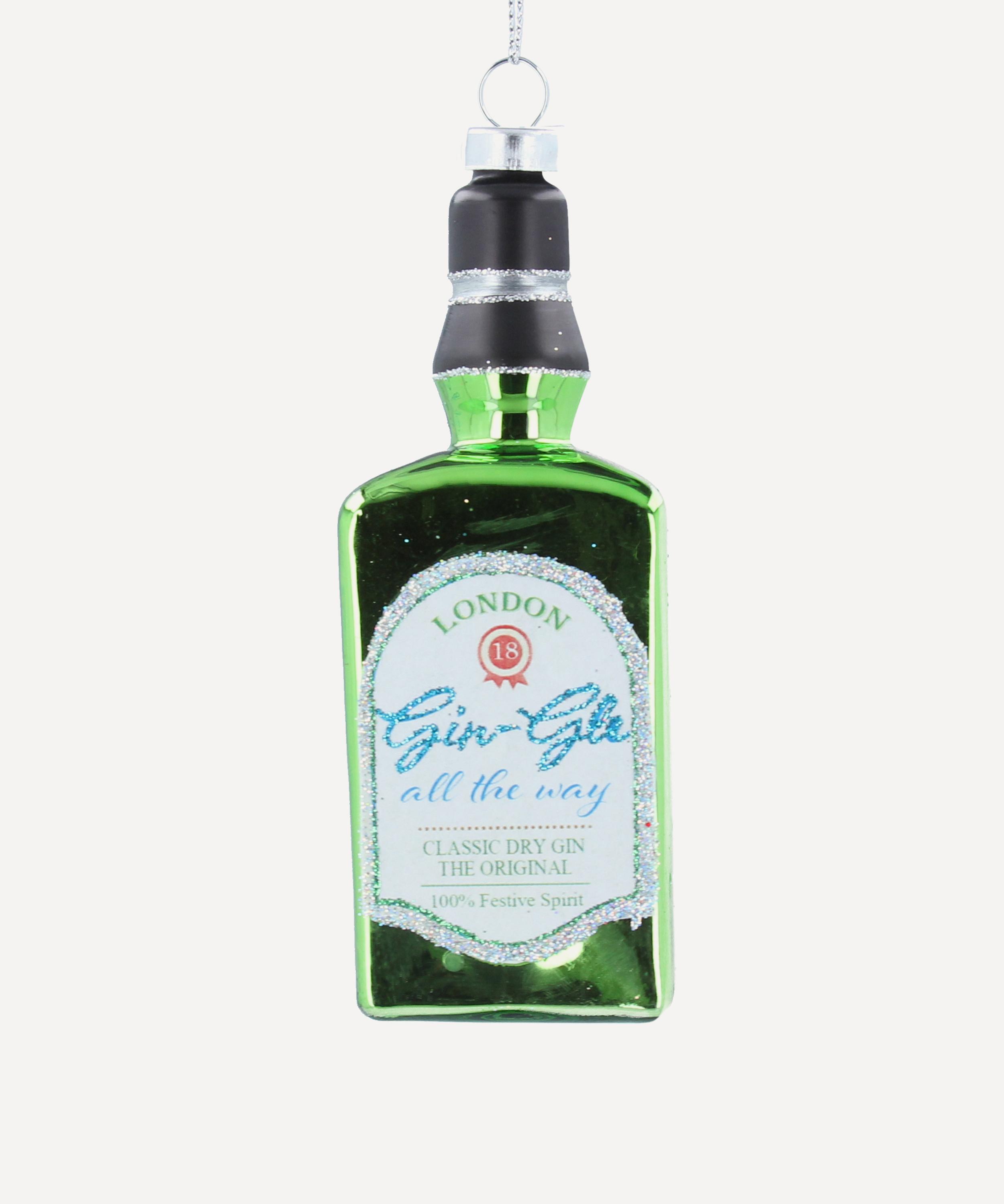 Christmas - Gin Bottle with Confetti Ornament image number 0