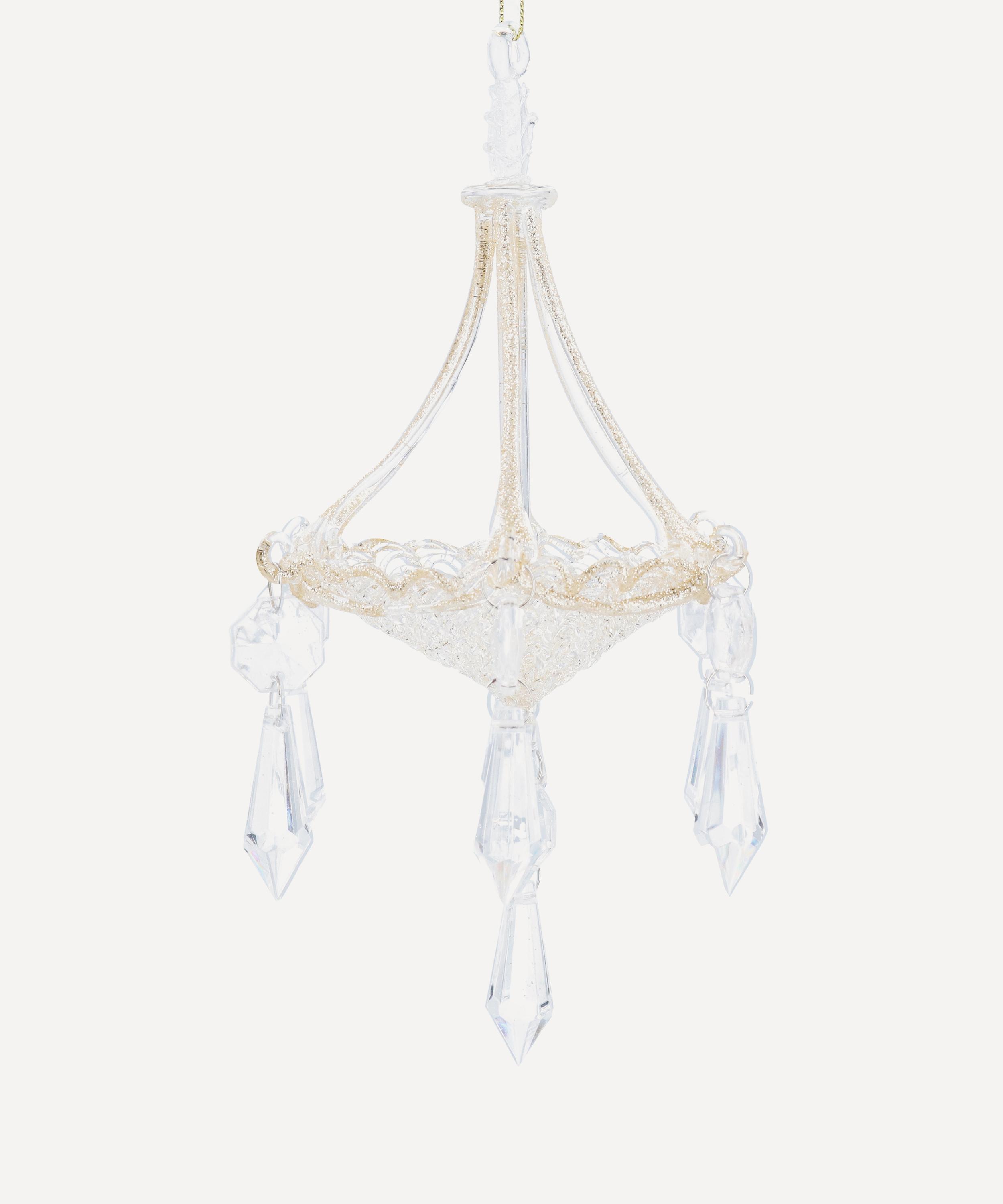 Christmas - Large Chandelier Glass Ornament image number 0