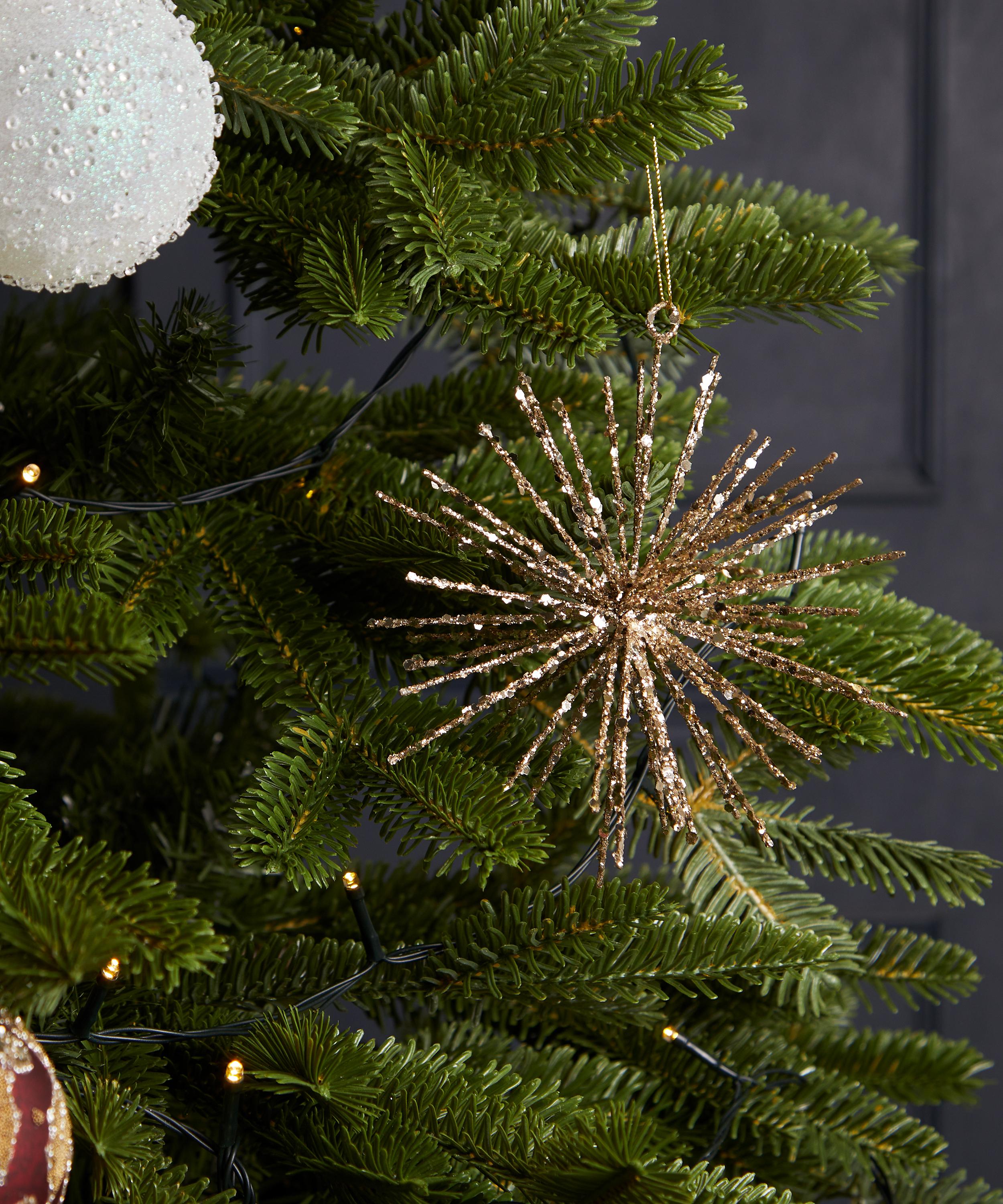 Christmas - Starburst Gold Wire Ornament image number 1
