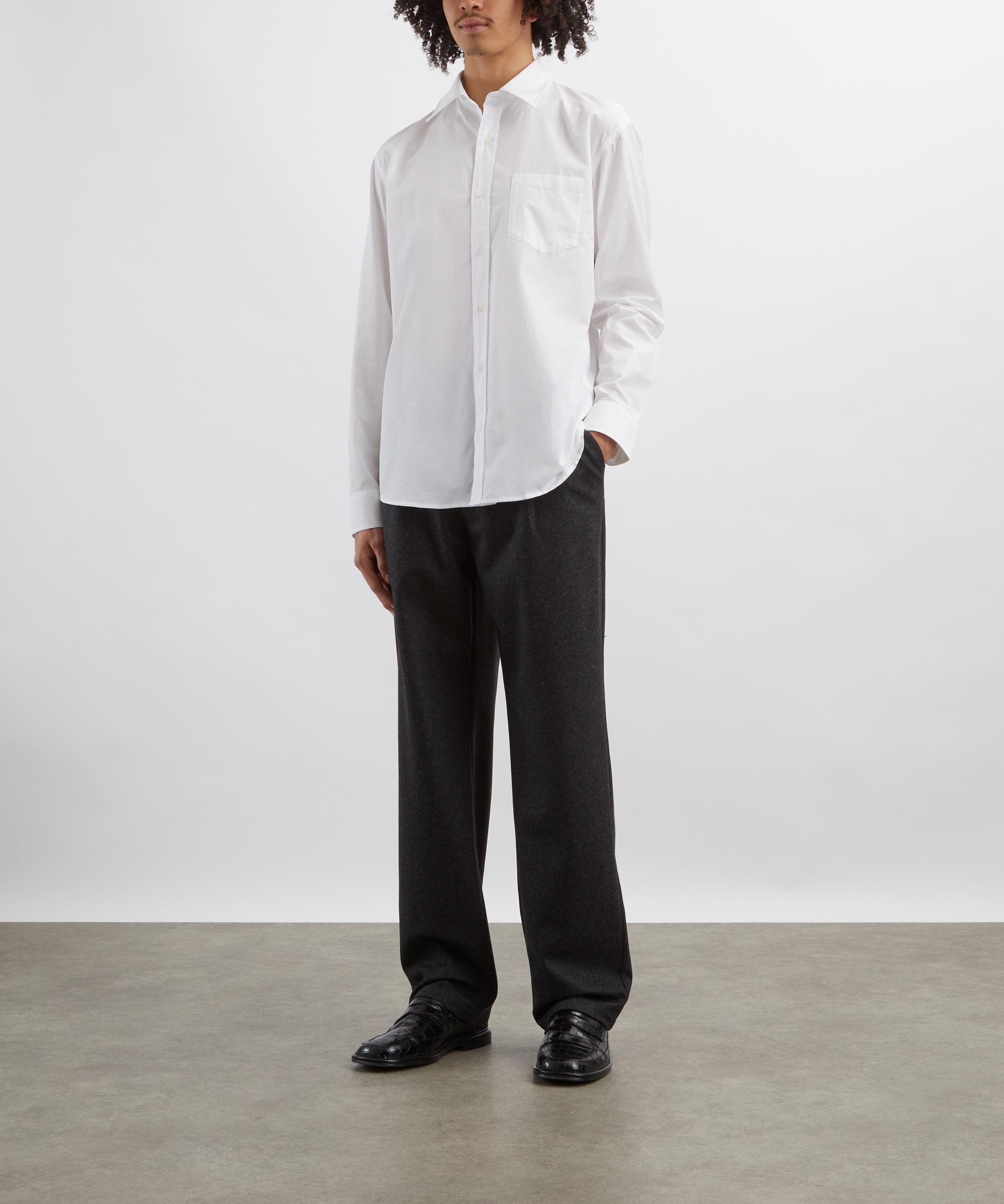 A.P.C. - Owen White Cotton Shirt image number 1