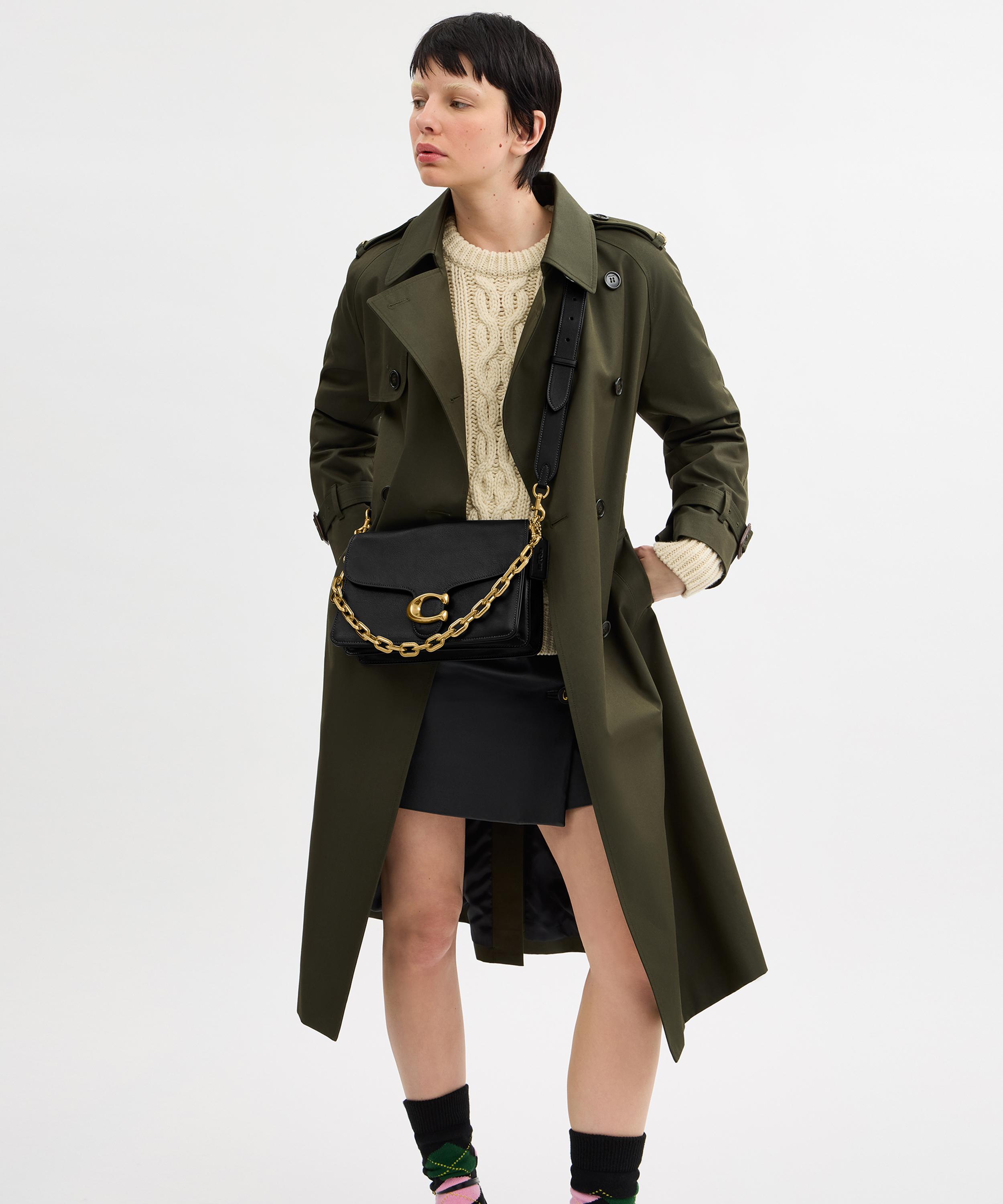 Coach - Chain Tabby Leather Shoulder Bag 20 image number 1