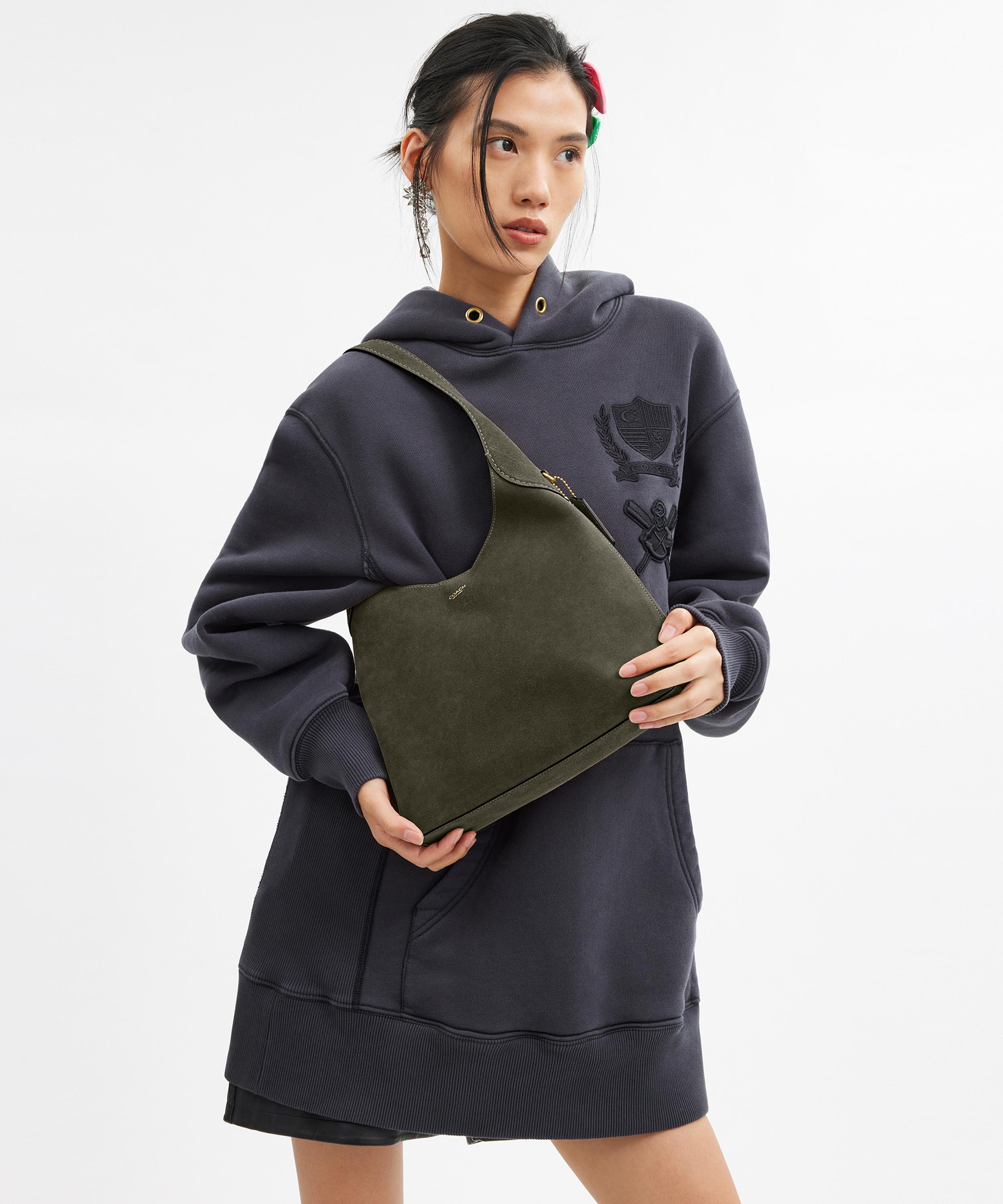 Coach - Brooklyn Suede Shoulder Bag 28 image number 1