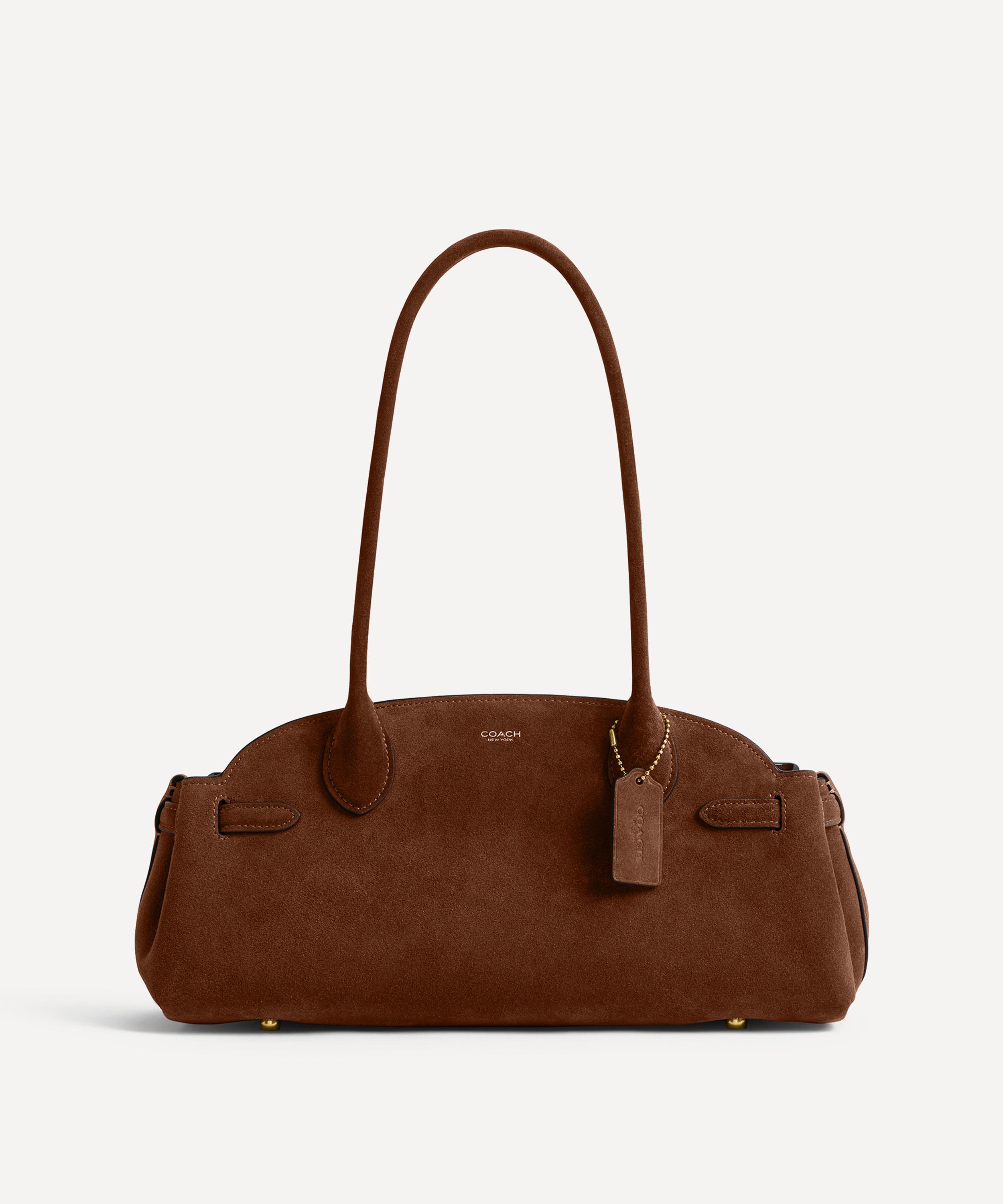 Coach - Empire Carryall Suede Top Handle Bag 34