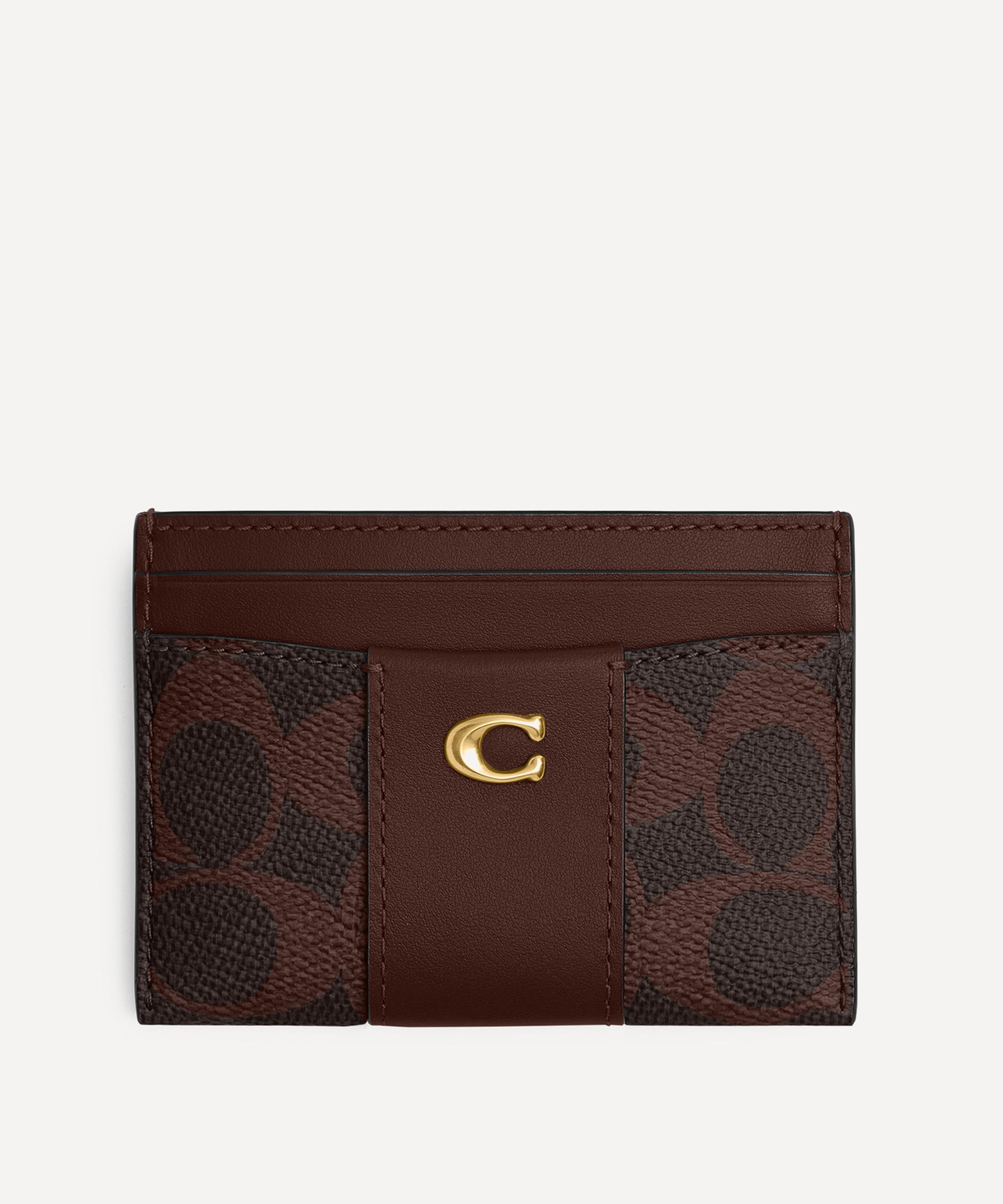 Coach - Signature Canvas Essential Card Case