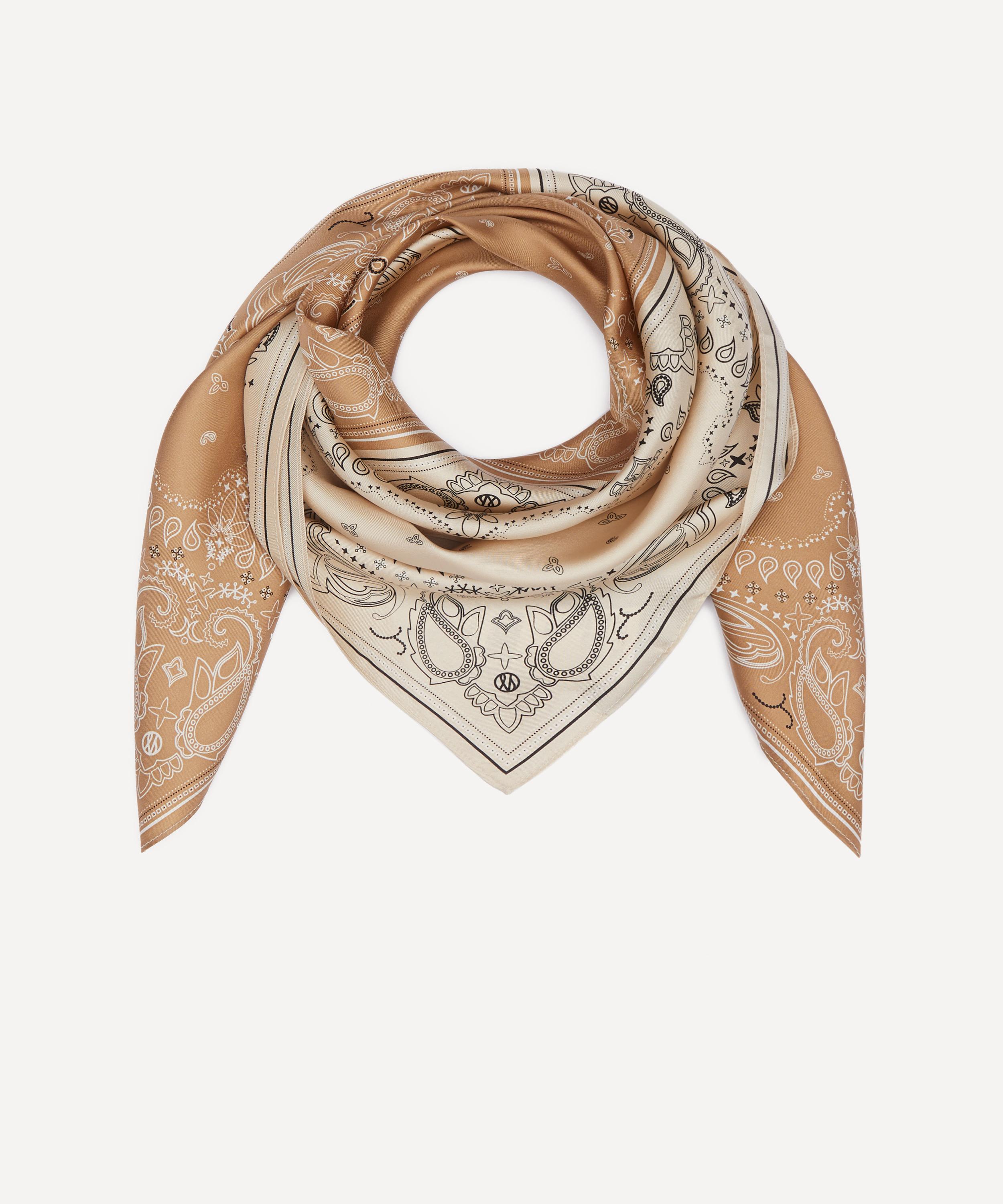 Lescarf - Quartet Paisley Silk Scarf image number 1