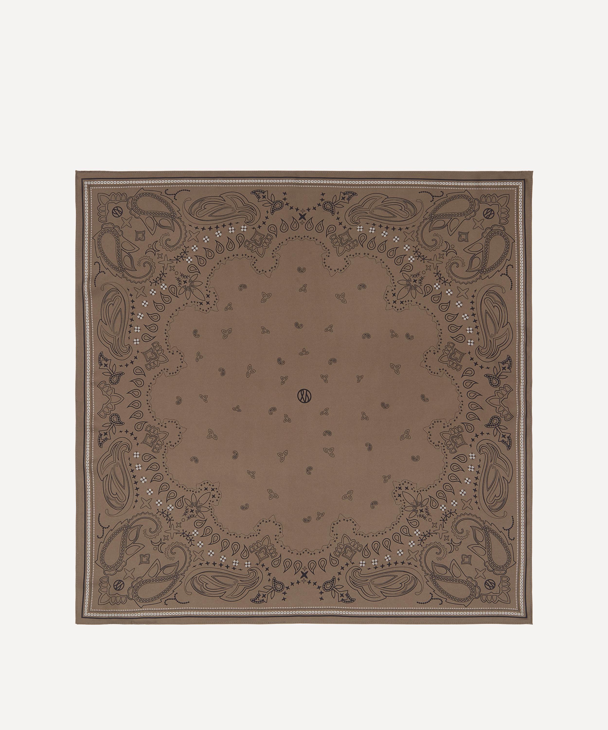 Lescarf - Triple Paisley Silk Scarf