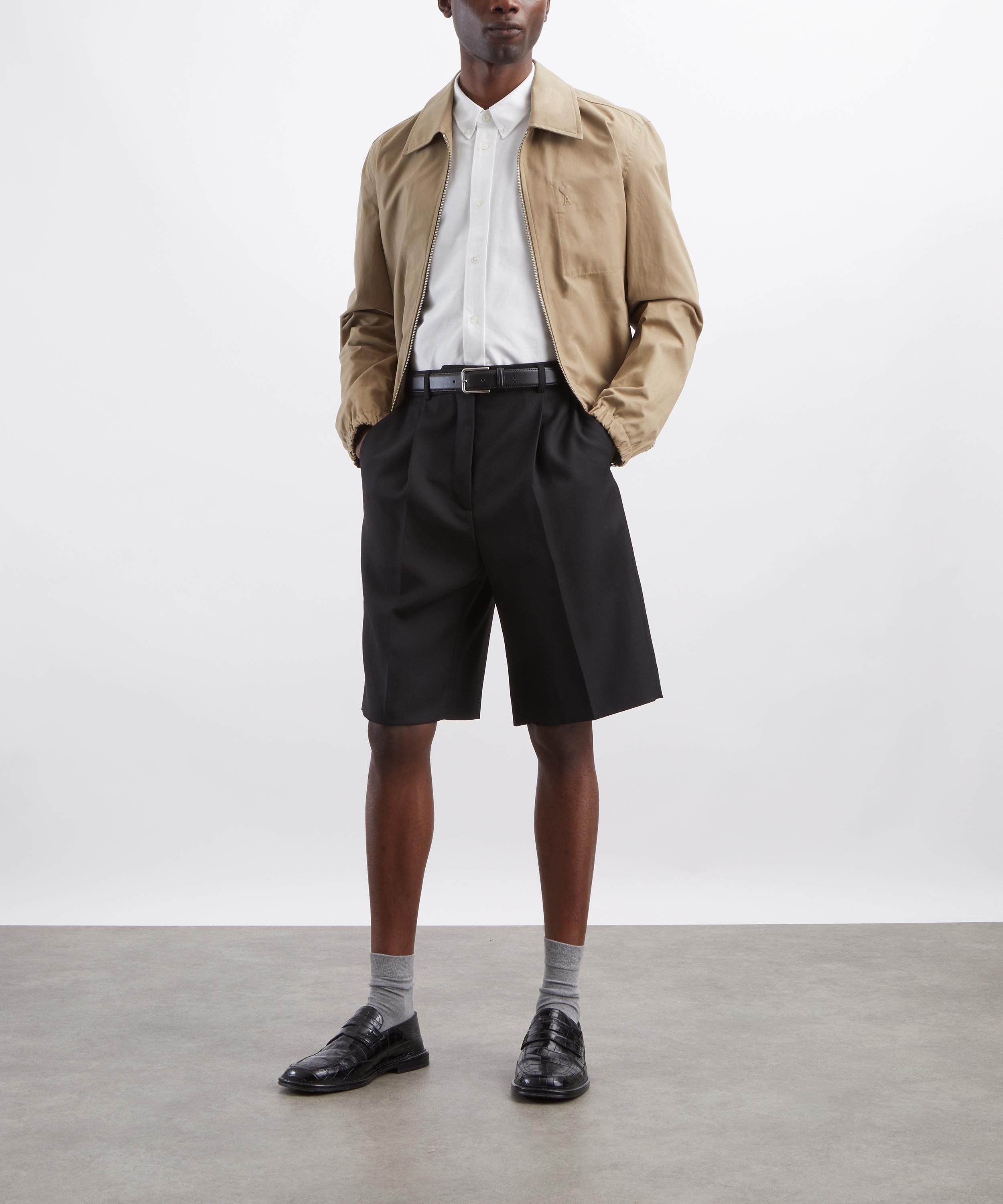 Ami - White Contrasted Button-Down Collar Classic Shirt image number 1