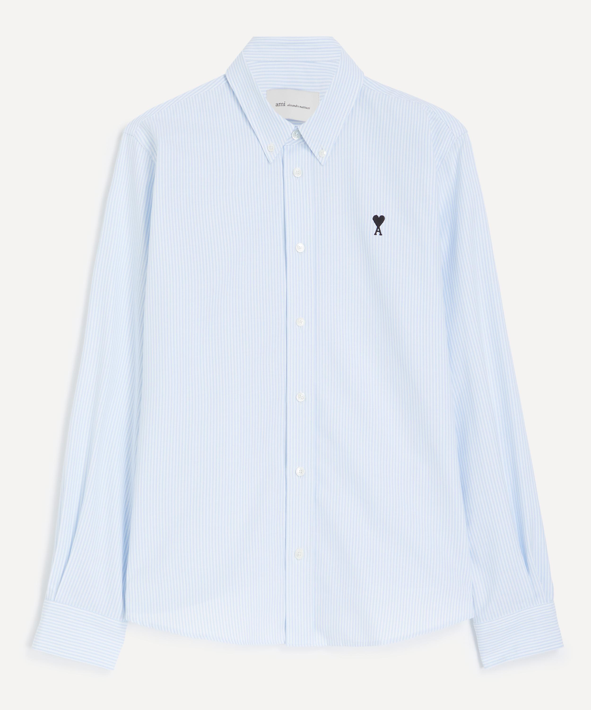 Ami - Contrasted Button-Down Collar Classic Shirt