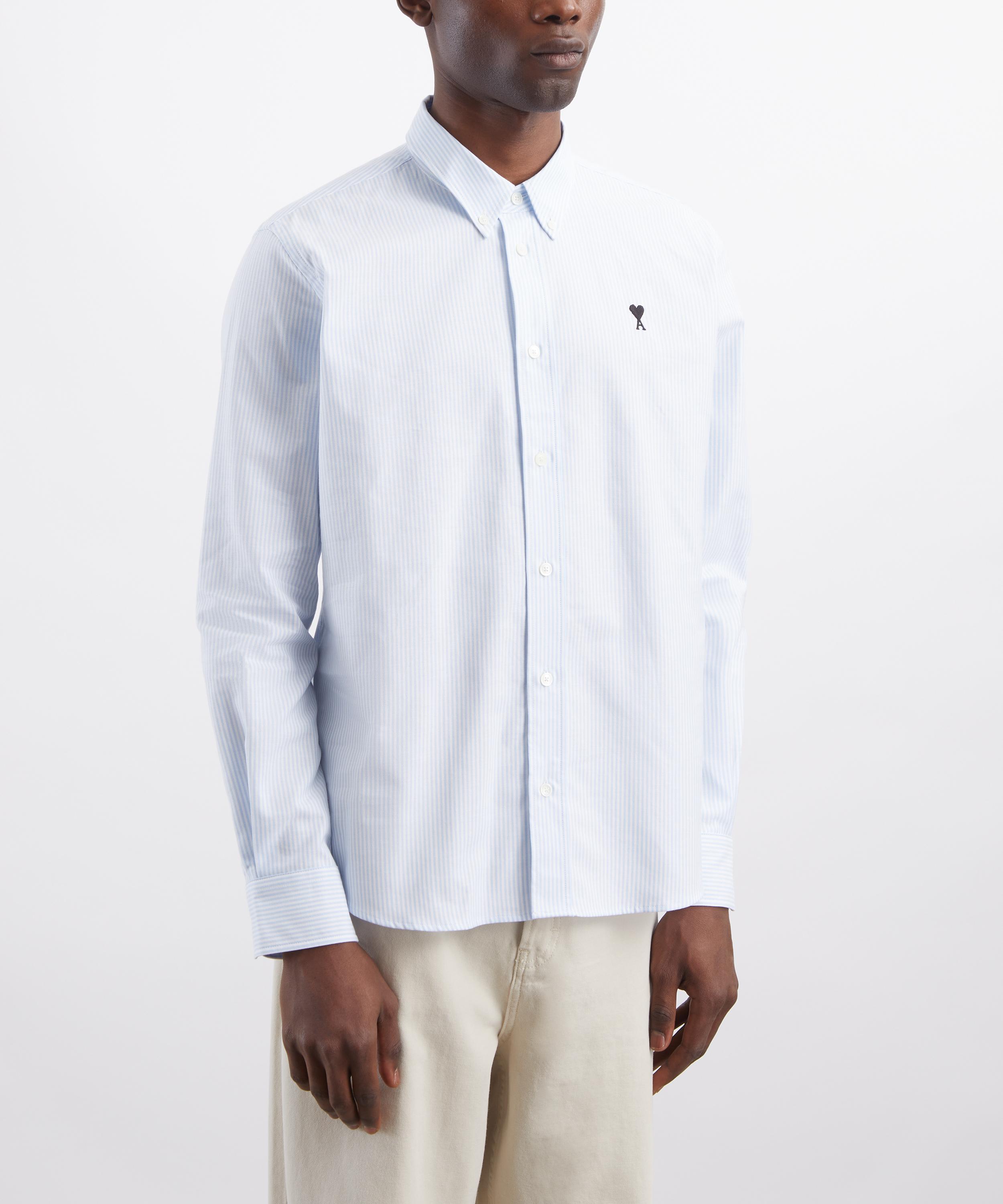 Ami - Contrasted Button-Down Collar Classic Shirt image number 2