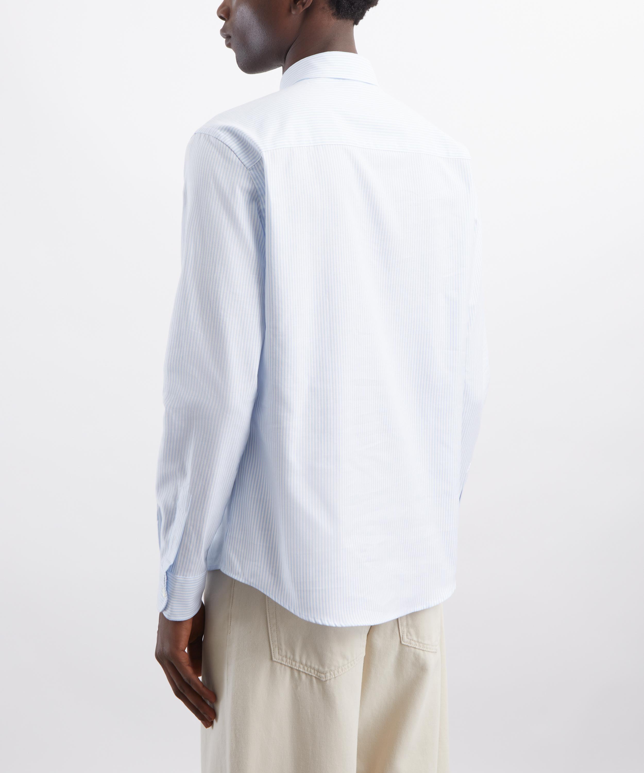 Ami - Contrasted Button-Down Collar Classic Shirt image number 3