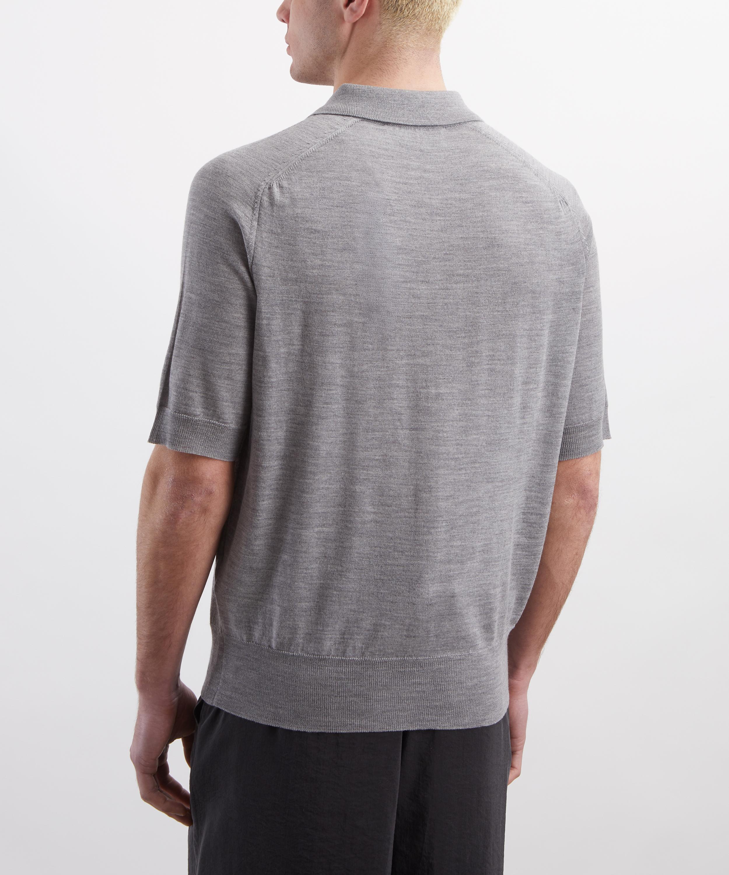 Ami - Contrasted Ami de Coeur Polo Shirt image number 3