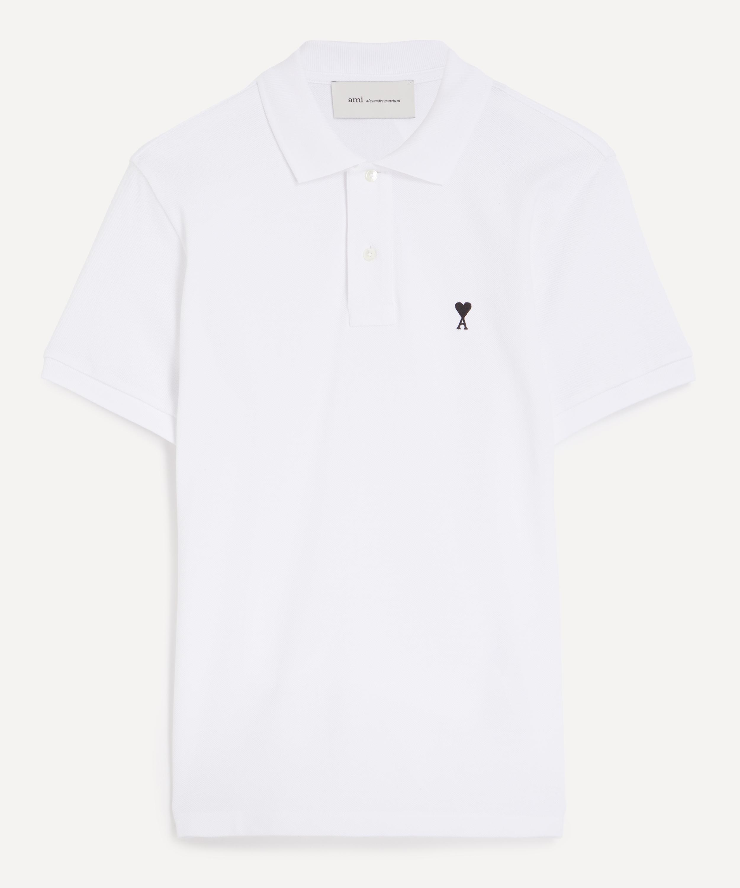 Ami - Contrasted Ami de Coeur Polo Shirt