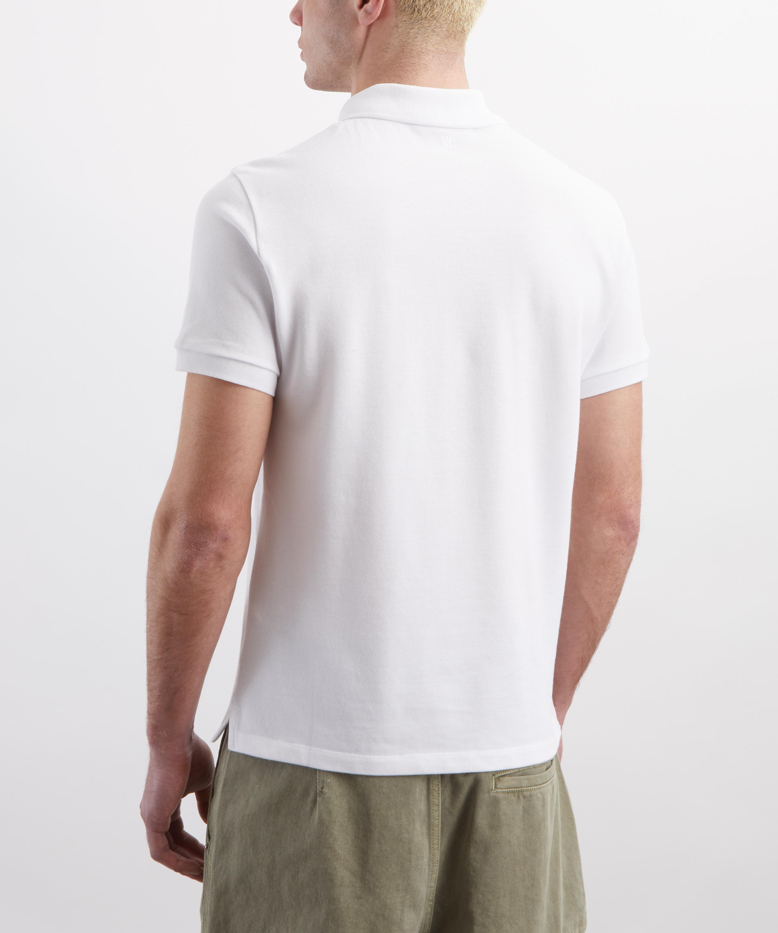 Ami - Contrasted Ami de Coeur Polo Shirt image number 3