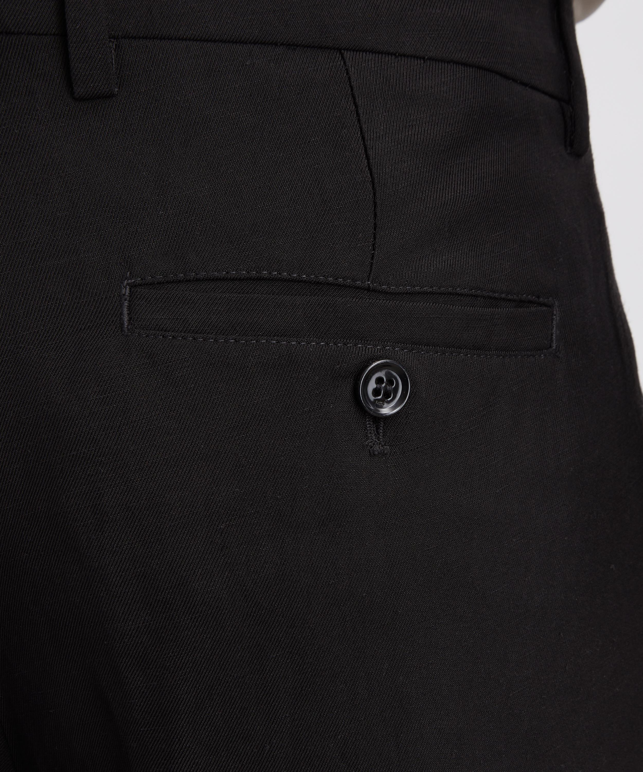 Ami - Straight Linen-Blend Trousers image number 4