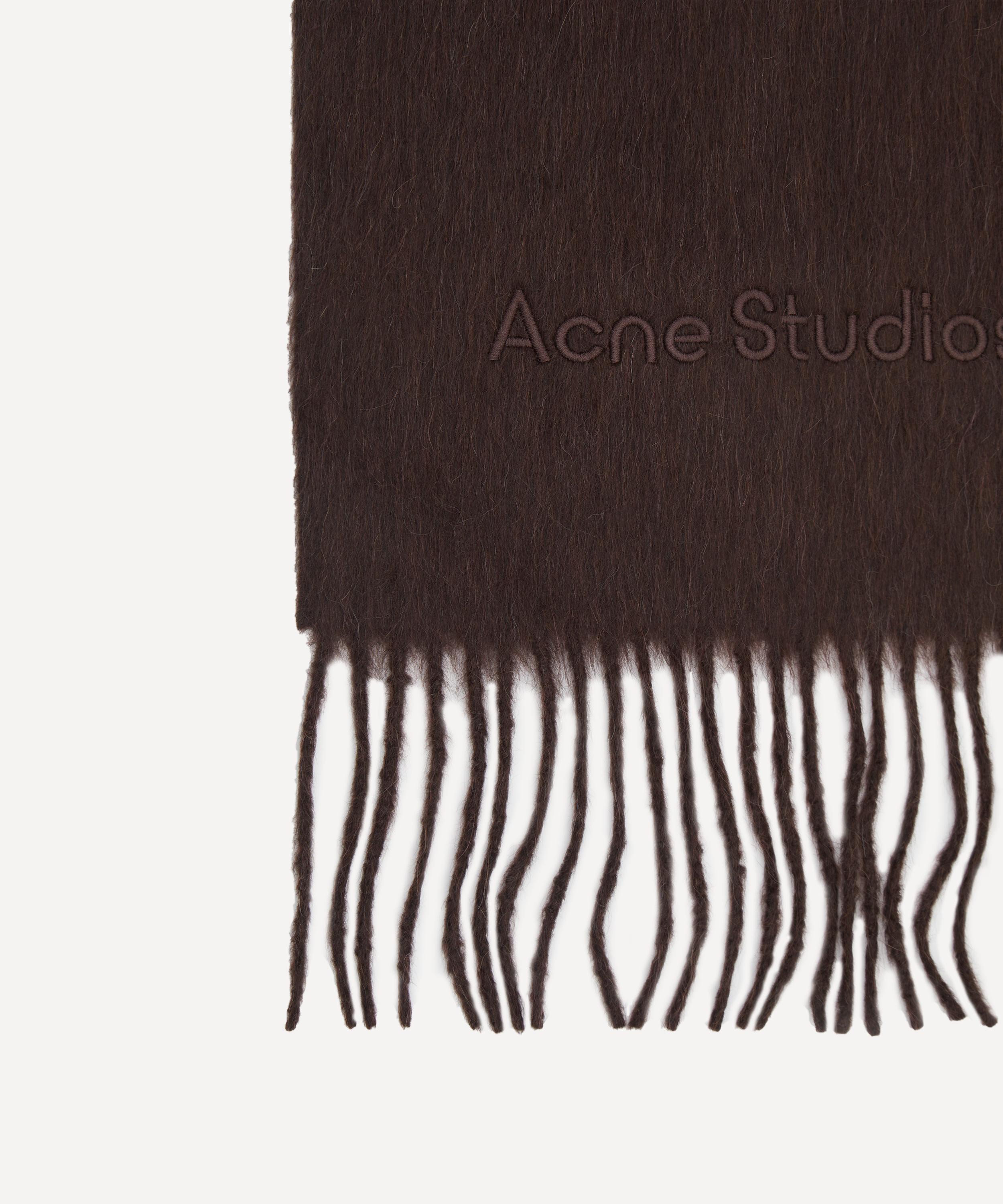 Acne Studios - Alpaca-Wool Logo Scarf image number 2