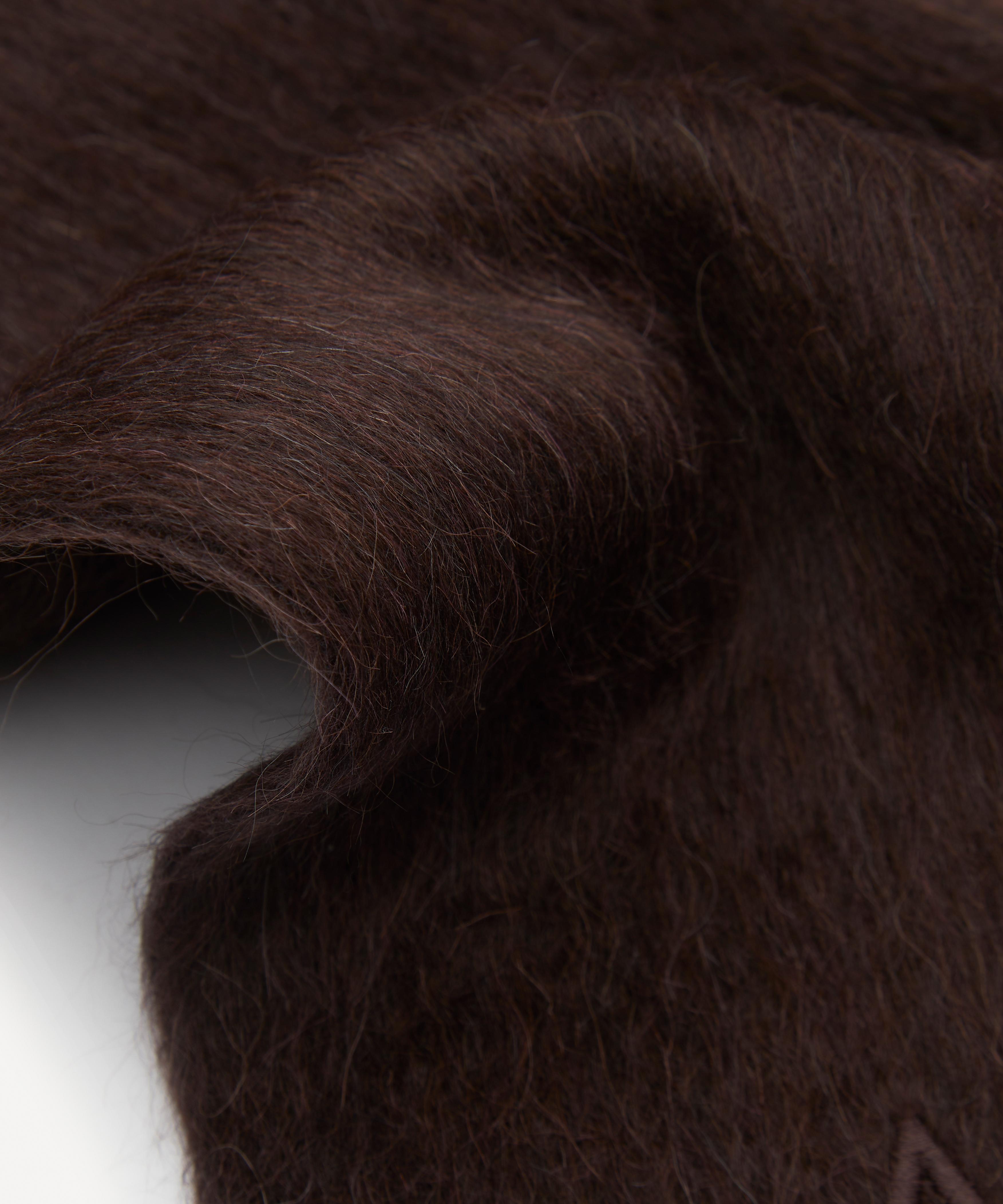 Acne Studios - Alpaca-Wool Logo Scarf image number 3