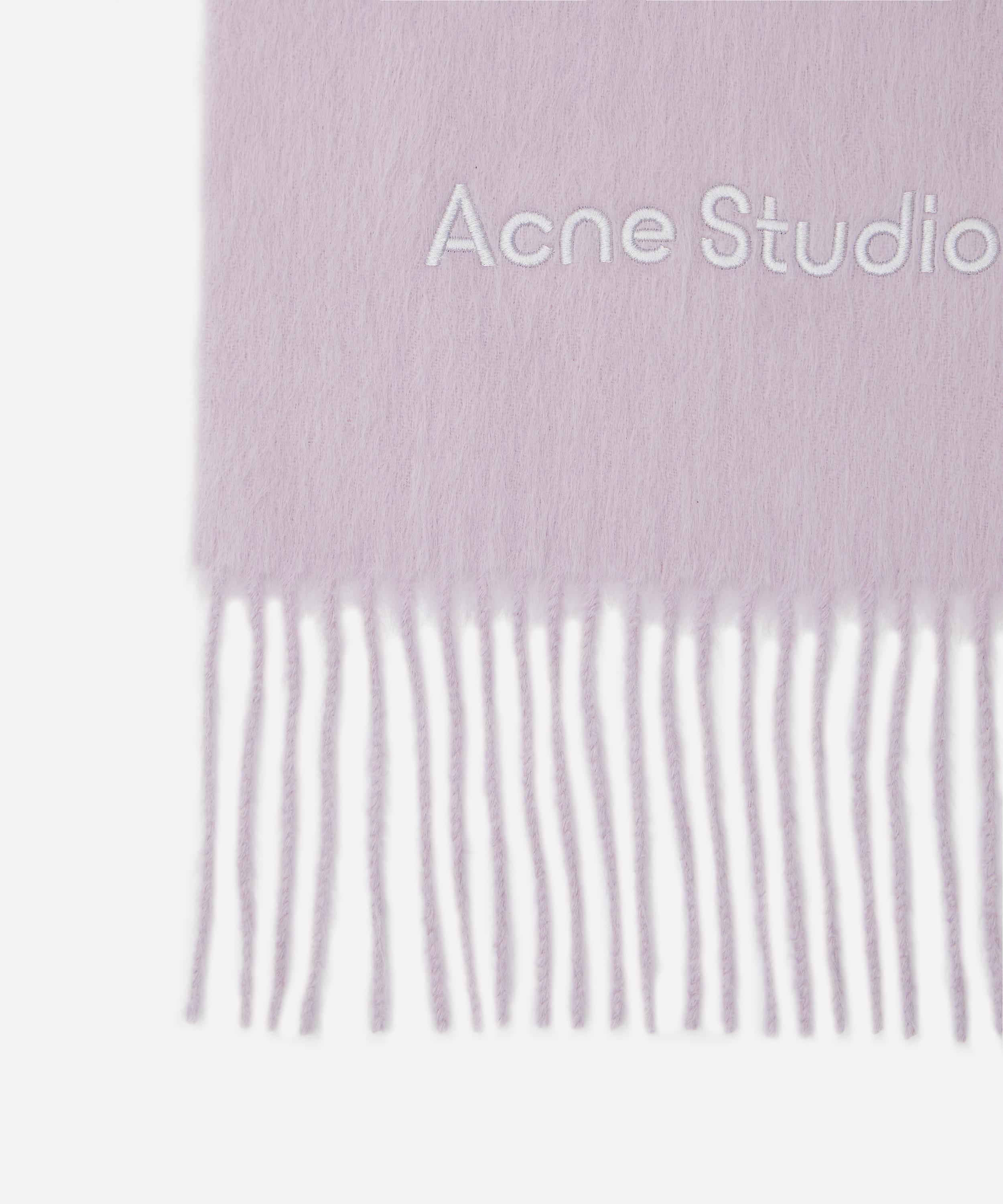 Acne Studios - Alpaca-Wool Logo Scarf image number 2