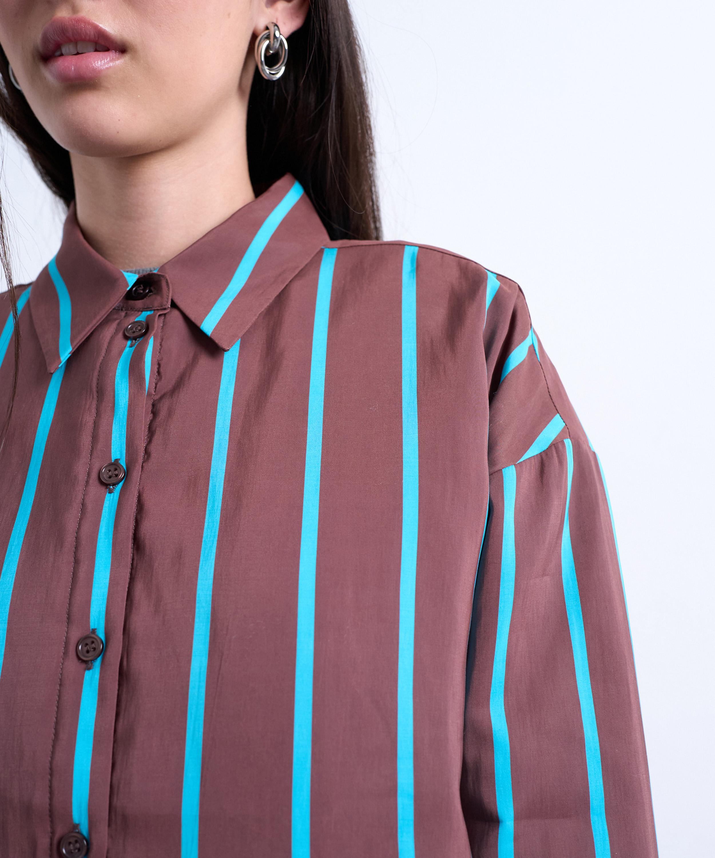 TOPSHOP - Co-Ord Quilted Oversized Shirt image number 3