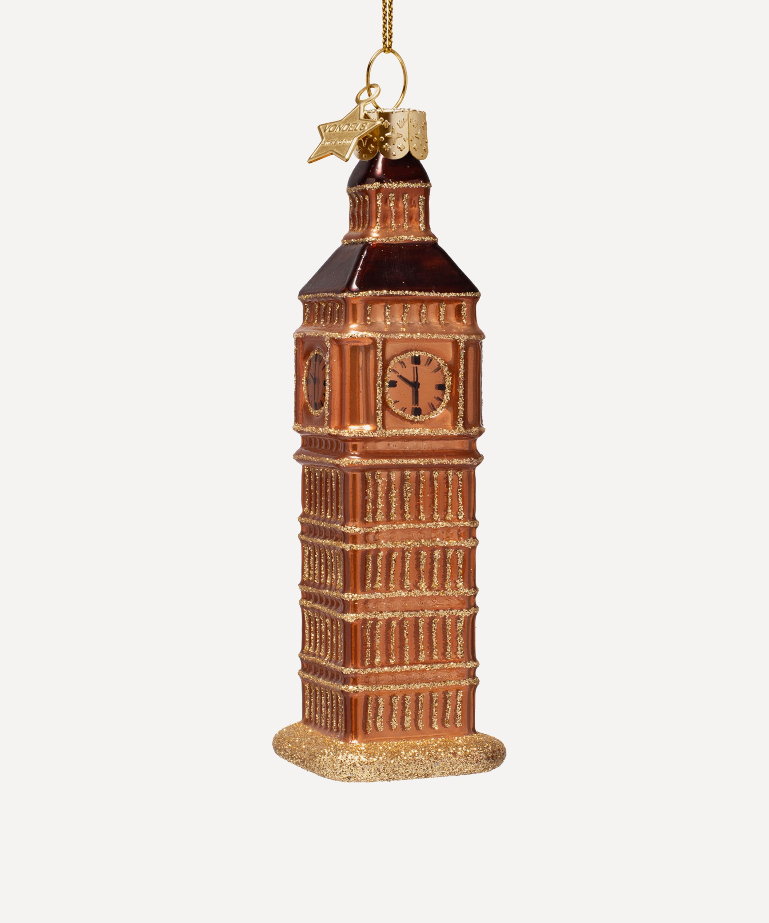 Christmas - Big Ben Glass Ornament image number 0