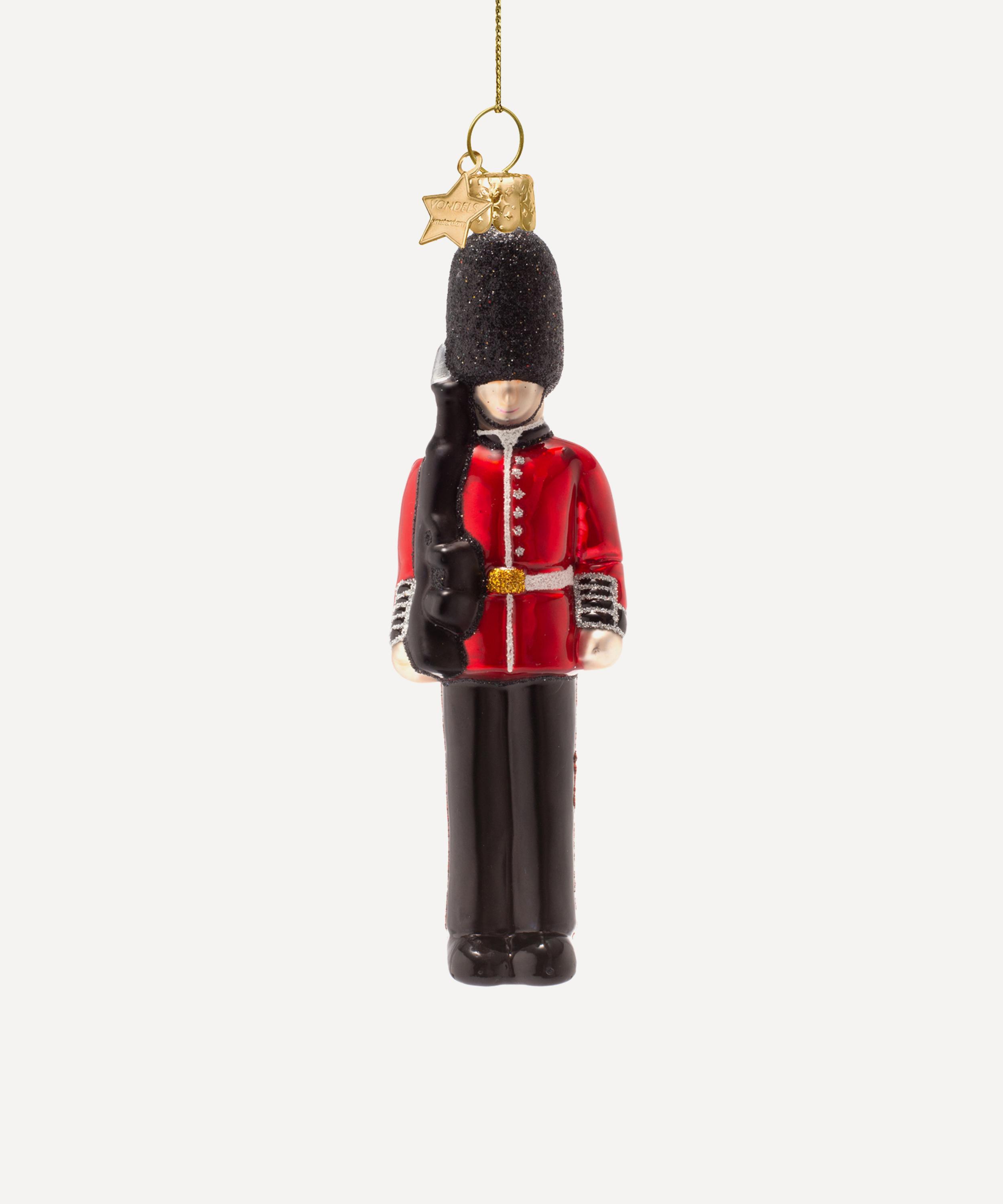 Christmas - British Guard Glass Ornament image number 0