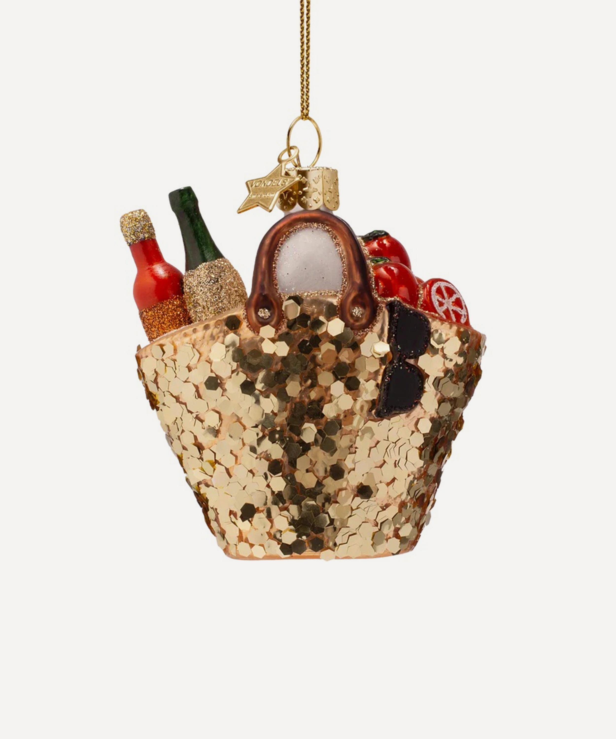 Christmas - Glass Beach Bag Ornament image number 0
