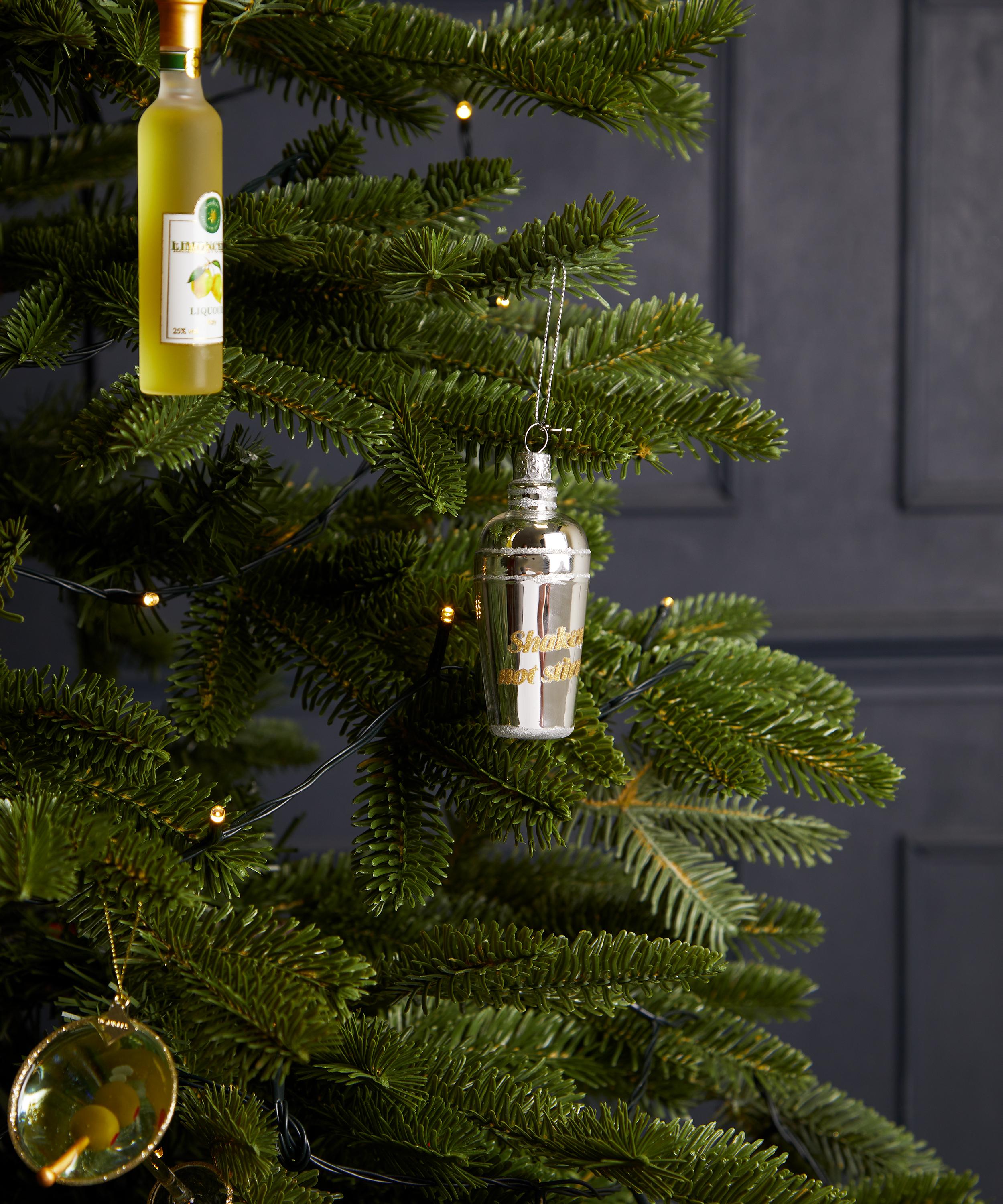 Christmas - Glass Cocktail Shaker Ornament image number 1