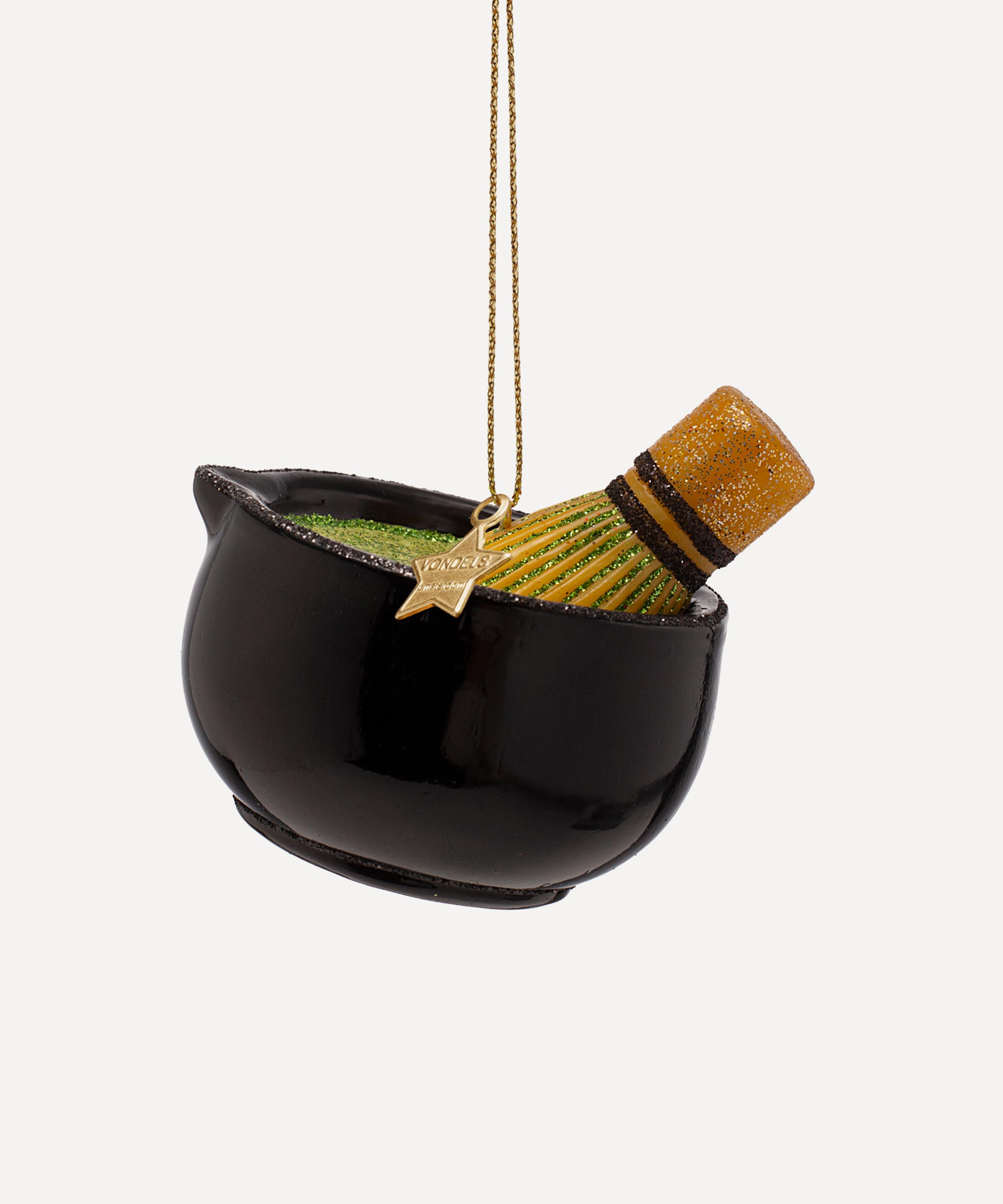 Christmas - Glass Matcha Tea Set Ornament image number 0