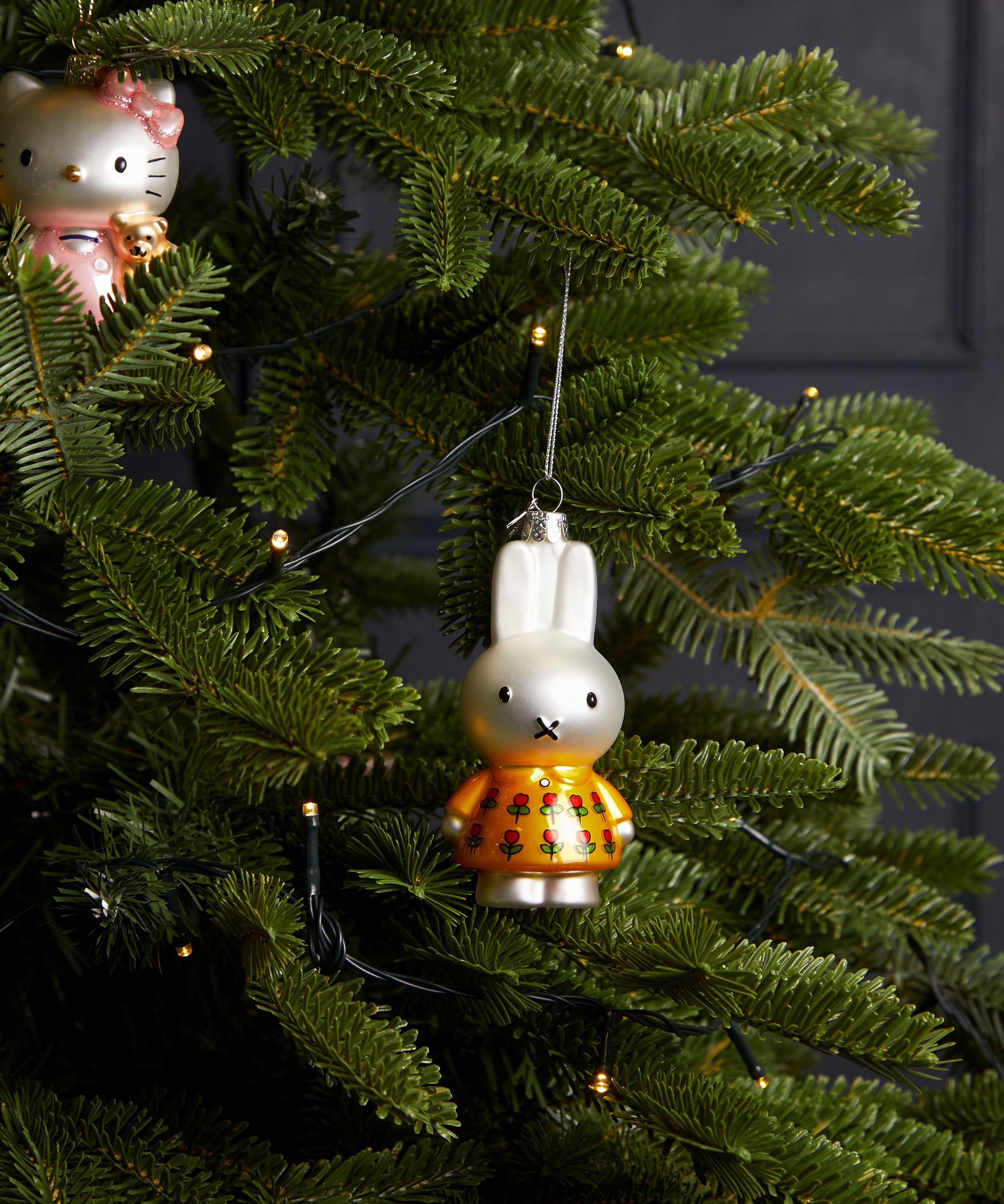 Christmas - Glass Miffy Tulips Ornament image number 1