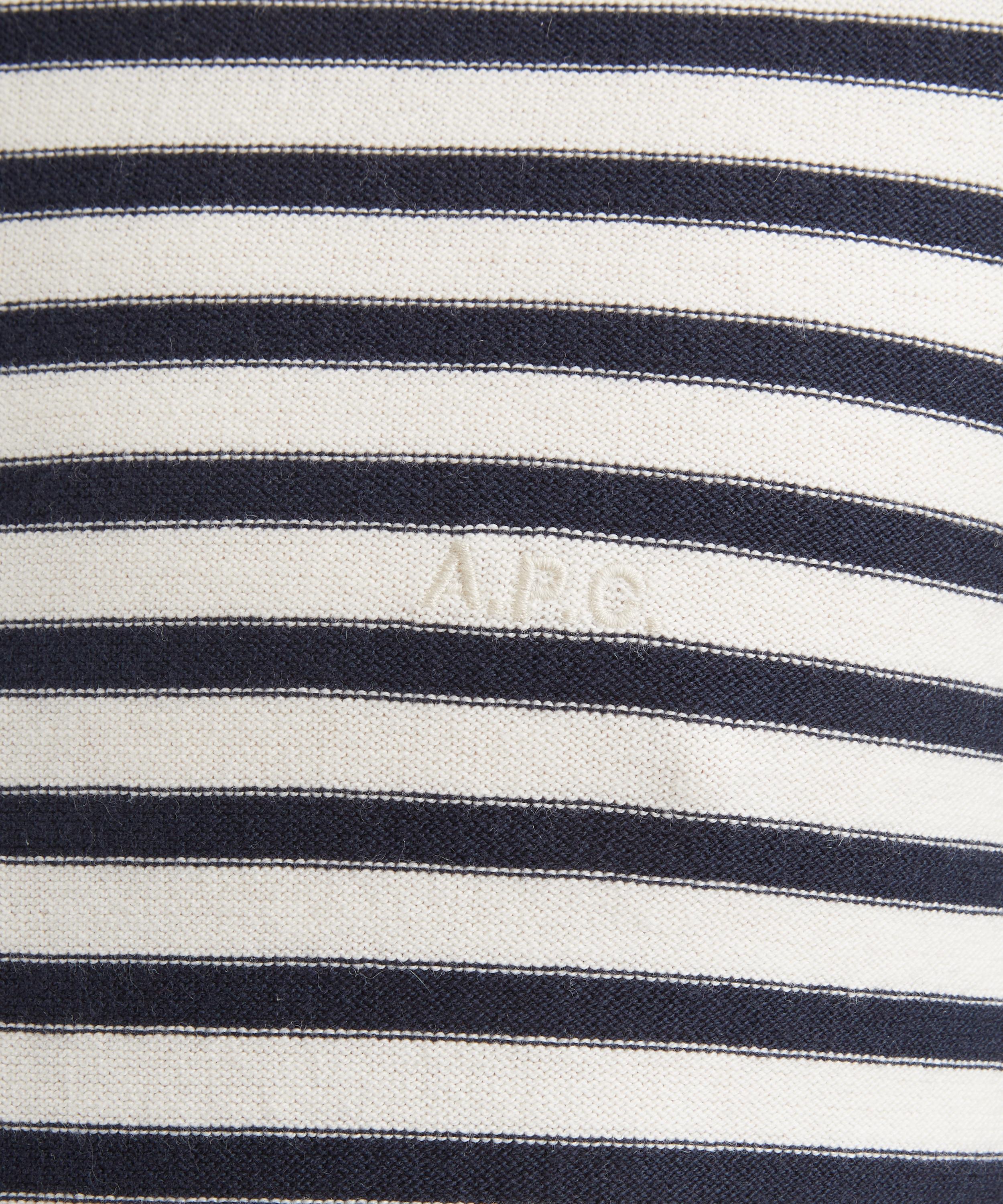 A.P.C. - Paul Striped Knitted Sweater image number 4